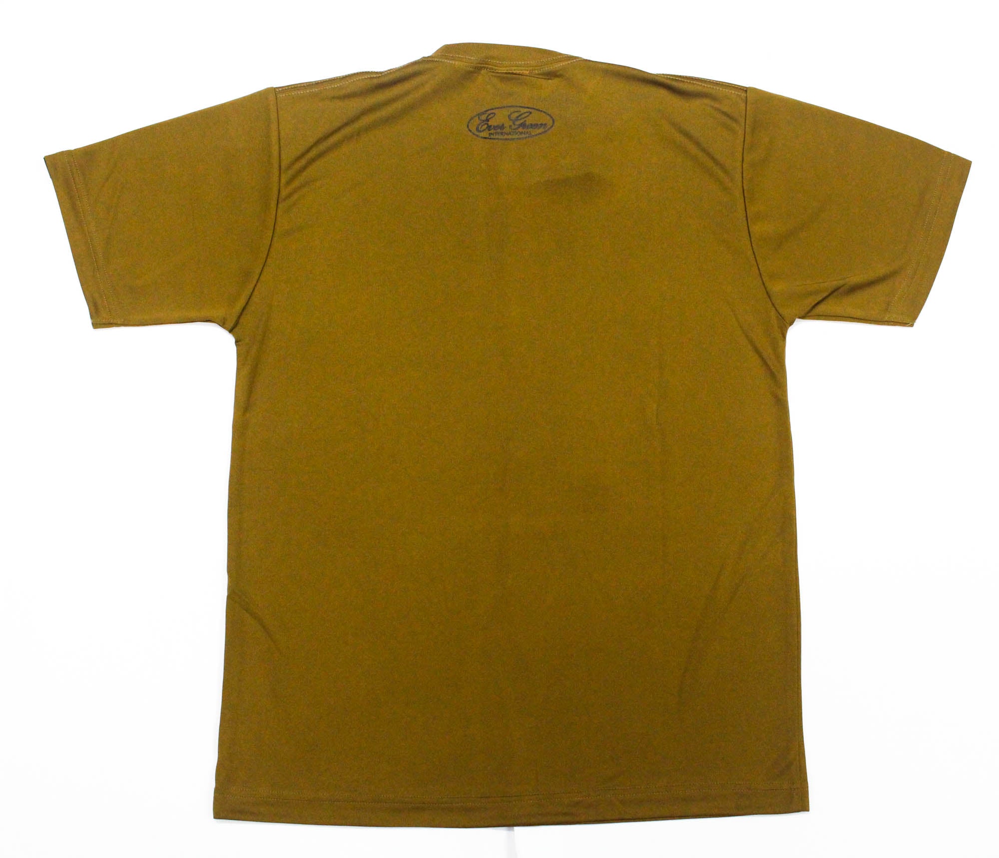 Evergreen T-Shirt Dry Fit Silky Short Sleeve Size M Coyote (8521)