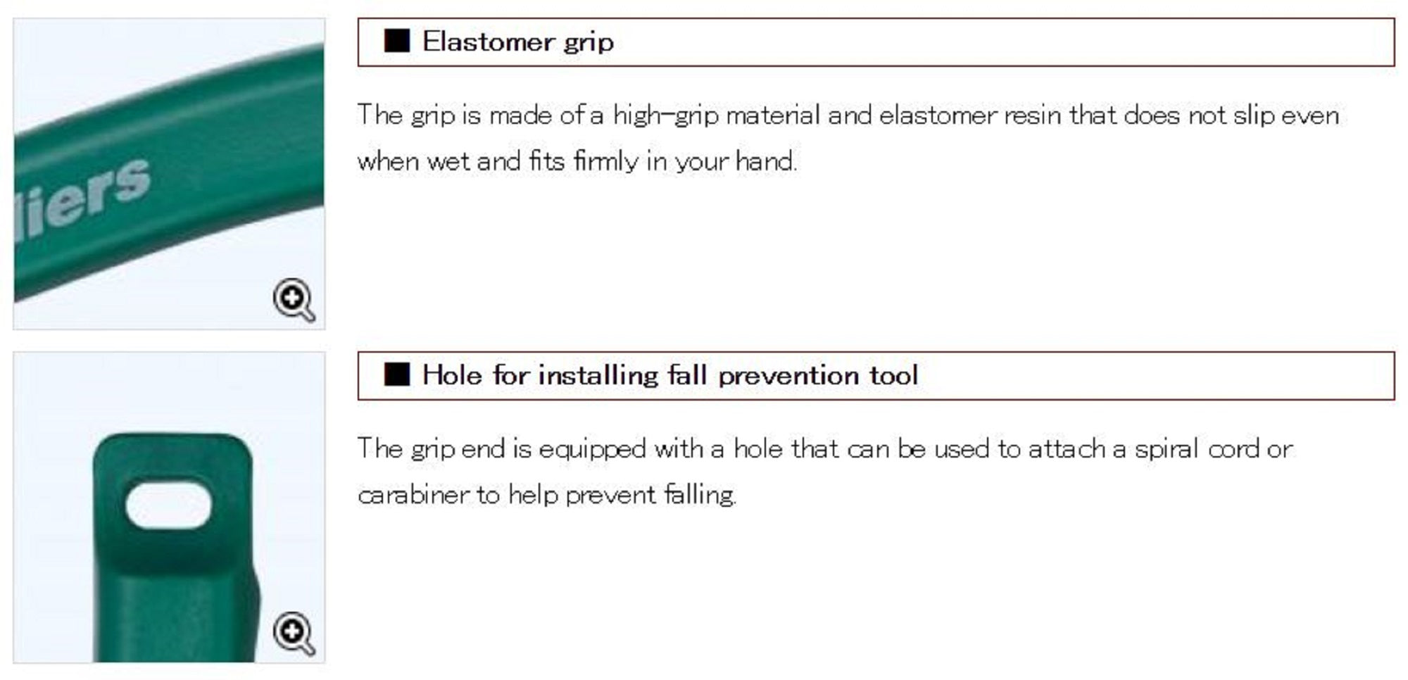 Evergreen Pliers Split Ring Green (8804)