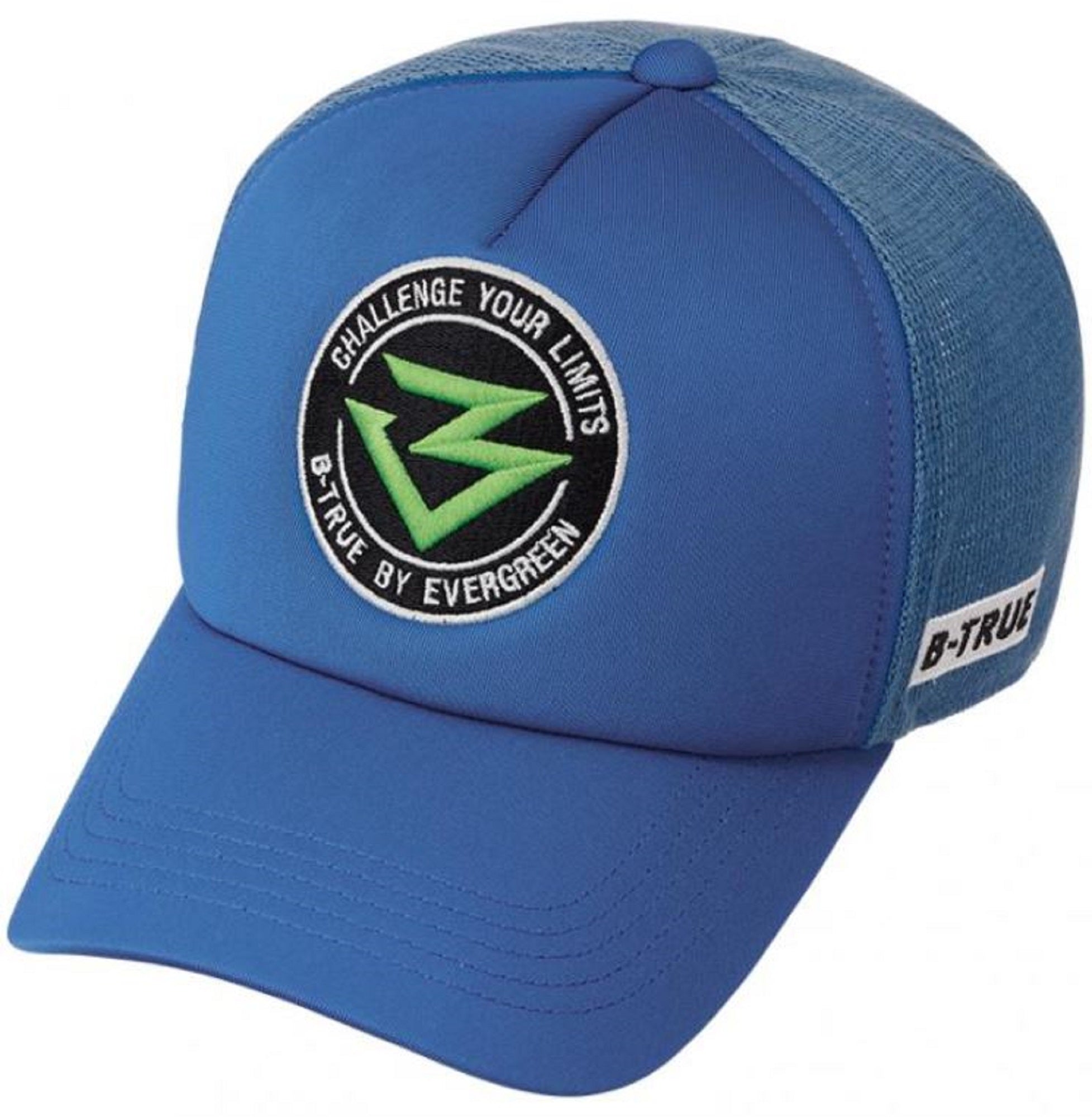 Evergreen Cap B-True Circle Logo Japan Free Size Blue Sax (9672)