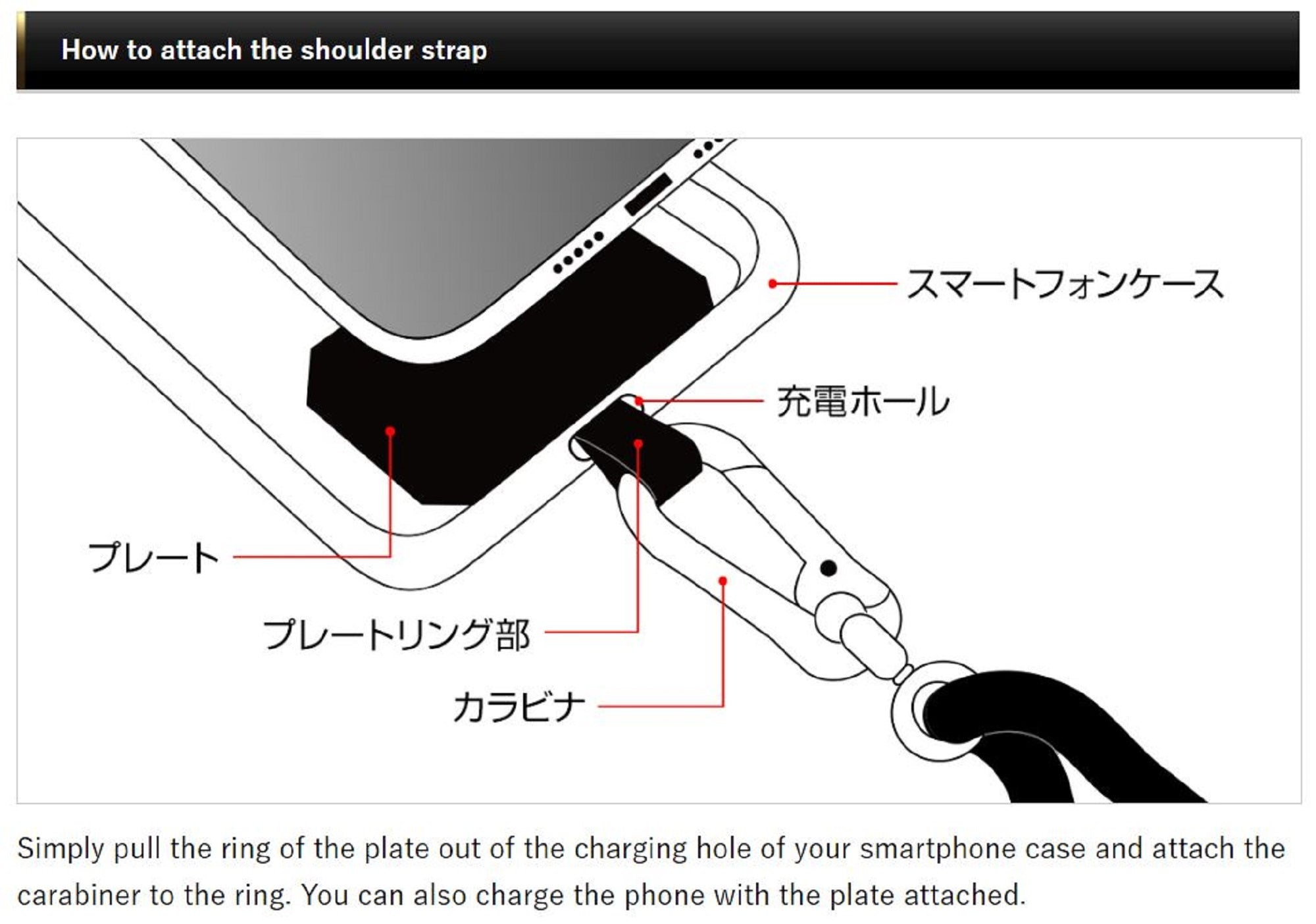 Evergreen Smartphone Strap Neck Shoulder 115cm (0678)