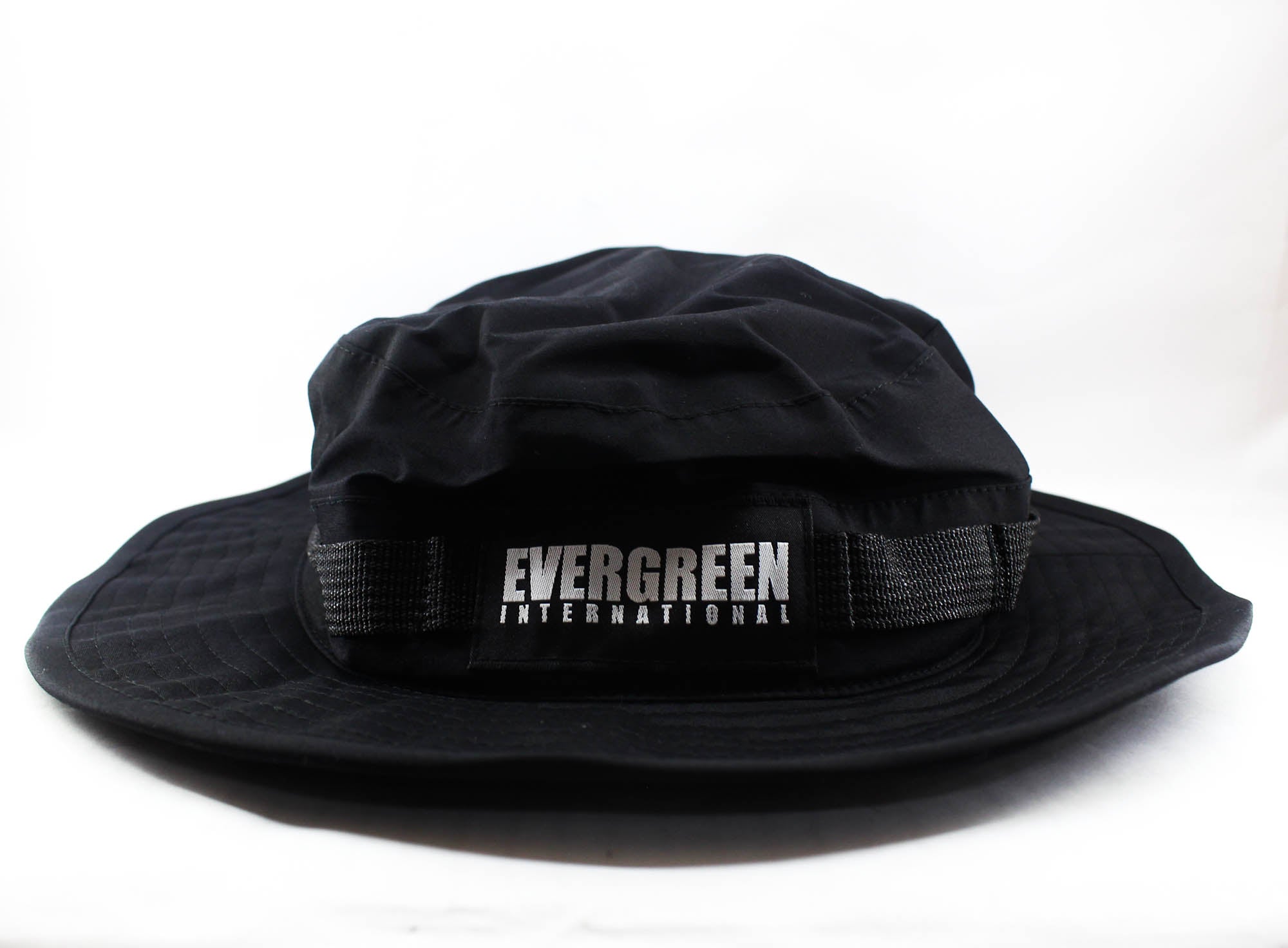 Evergreen Hat Rain Boonie Japan Free Size Black (0746)