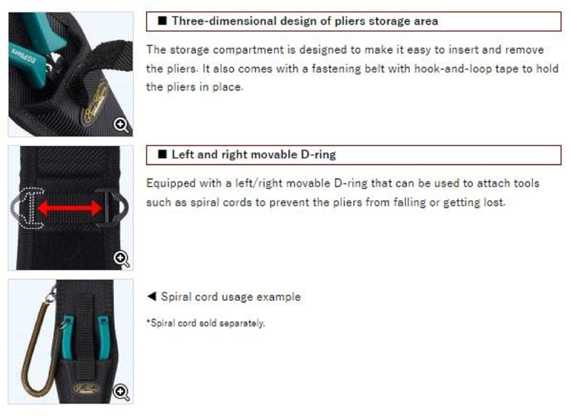 Evergreen Pliers Holder Sheath Holster (4430)