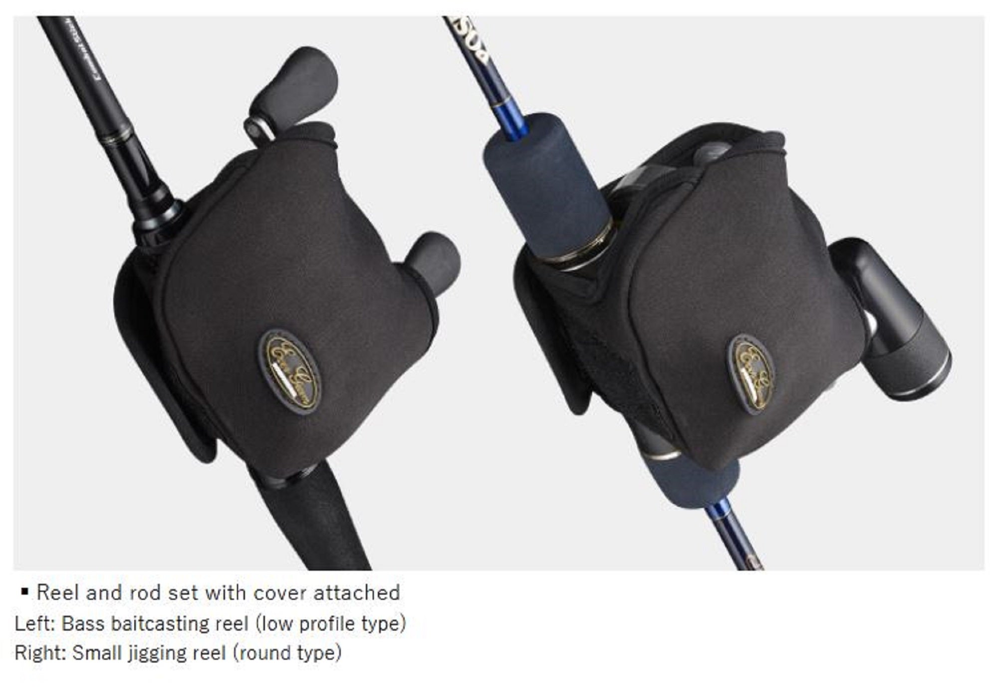 Evergreen Baitcast Reel Cover Size 200 Below Black (5635)