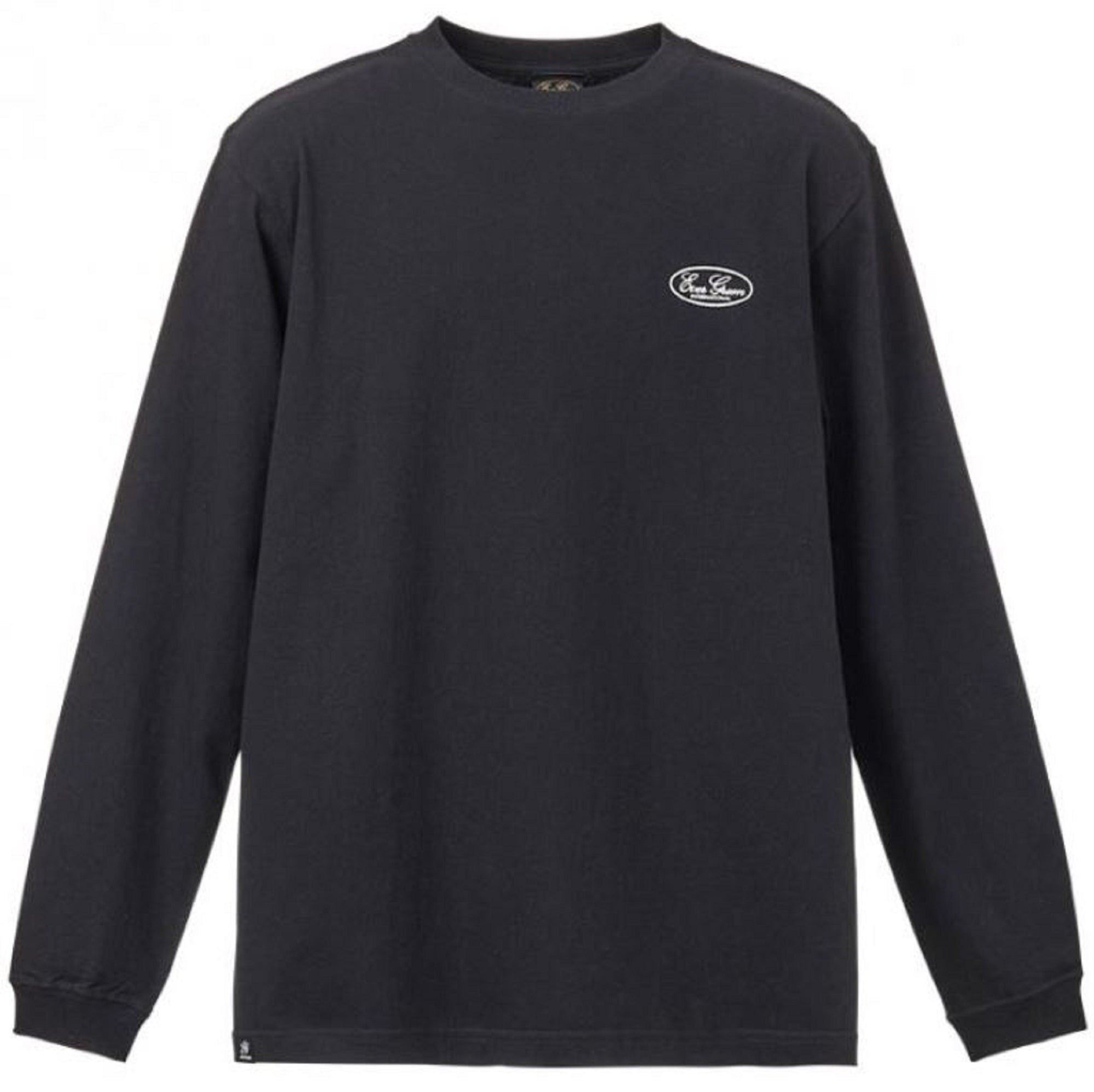 Evergreen T-Shirt Long Sleeve Standard Size XL Black (5864)