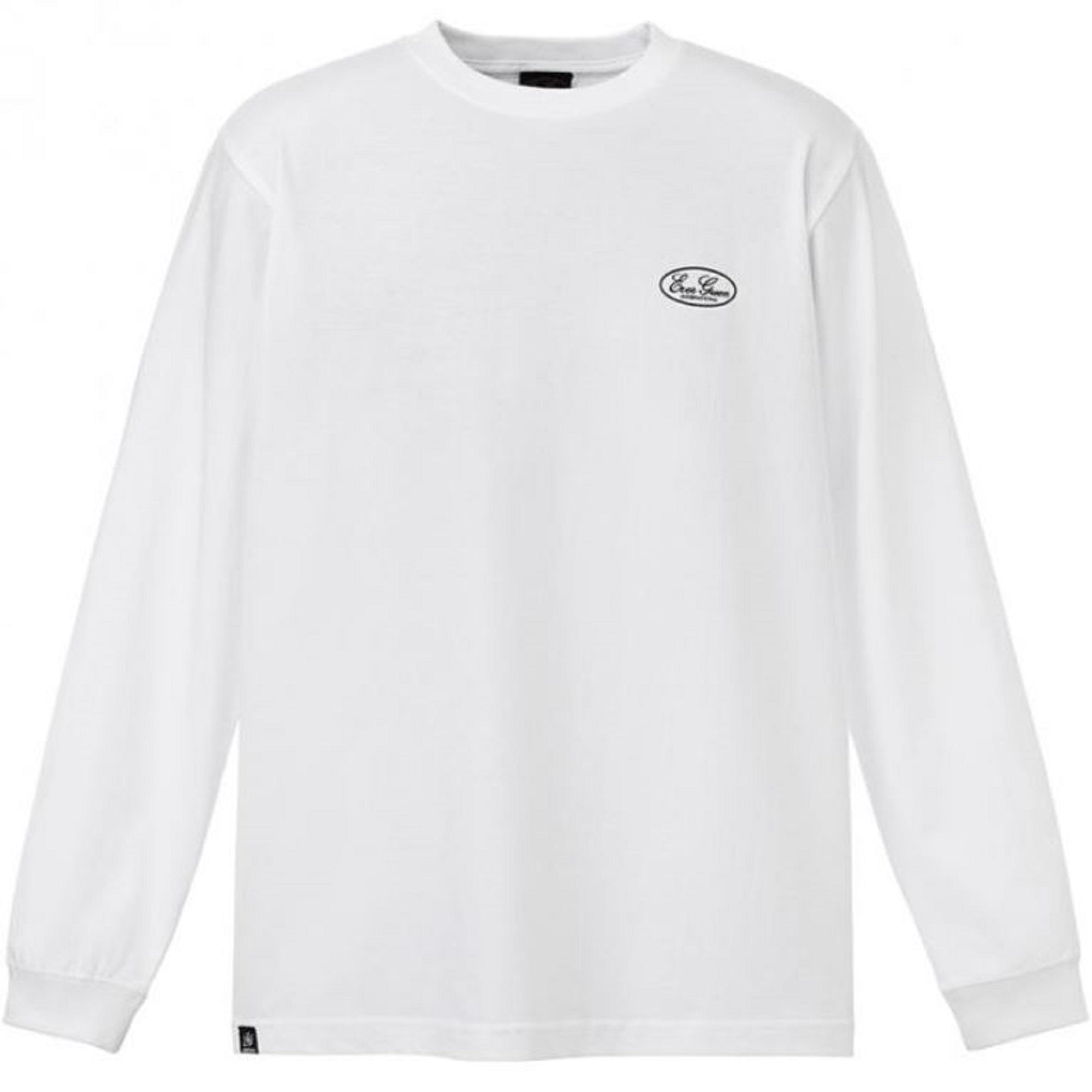 Evergreen T-Shirt Long Sleeve Standard Size XL White (5871)