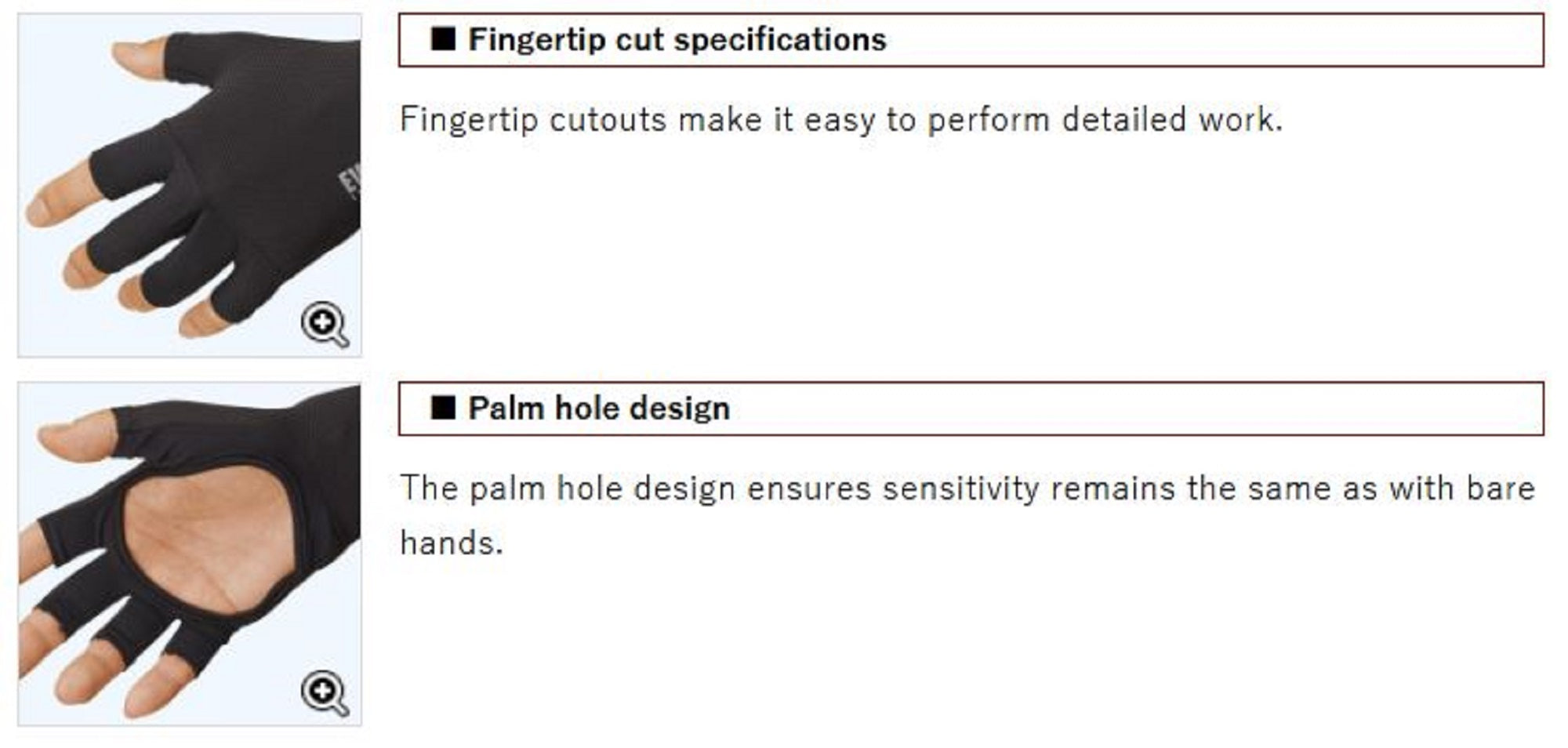 Evergreen Glove UV Protect Size L Black (7011)