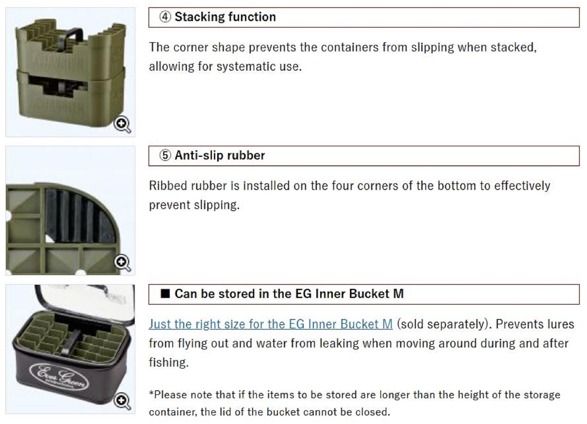 Evergreen Lure Stand Stocker 107 x 233 x 156mm MGRN (8117)