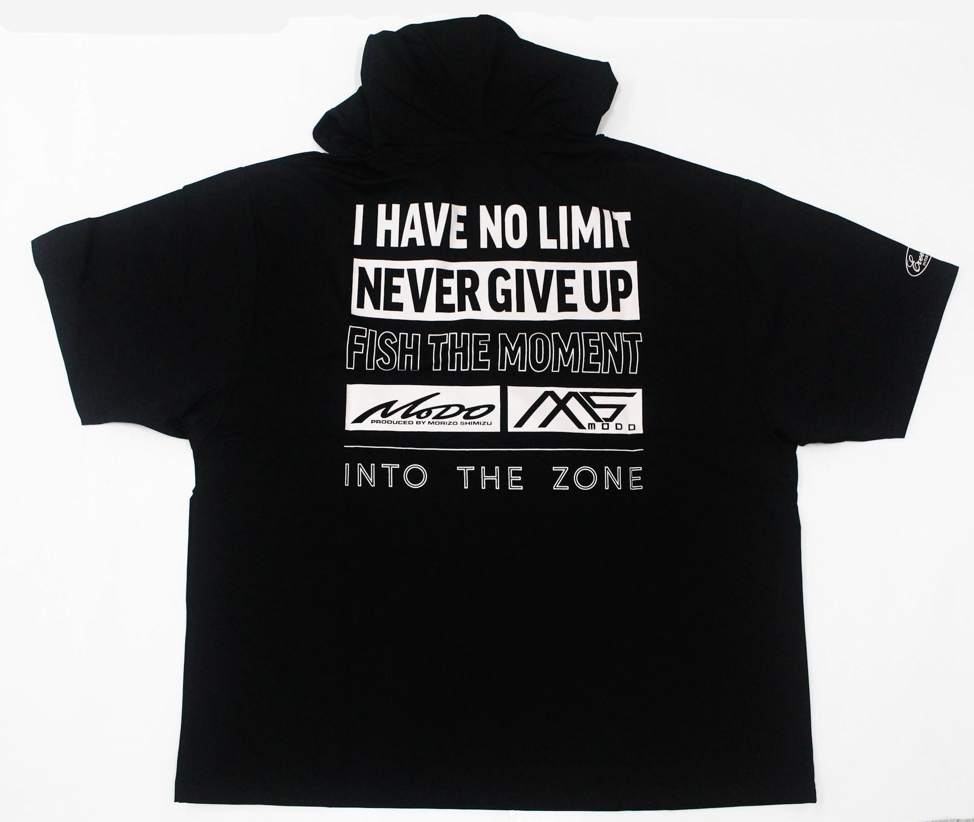 Evergreen T-Shirt Dry Fit Hoodie Modo Size M Black (0929)