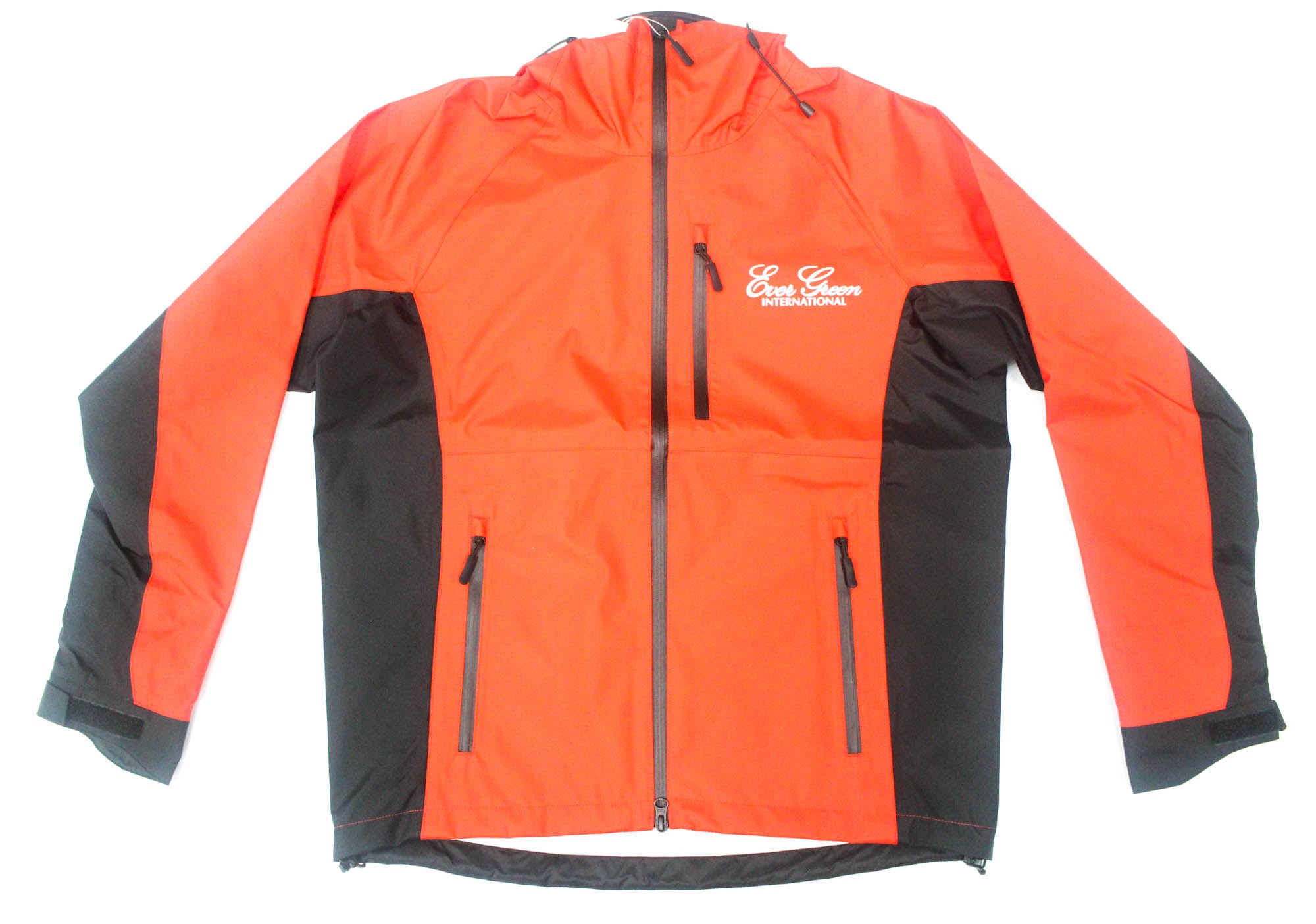 Evergreen Rain Jacket EGRJ-303 Size LL Red Black (2862)