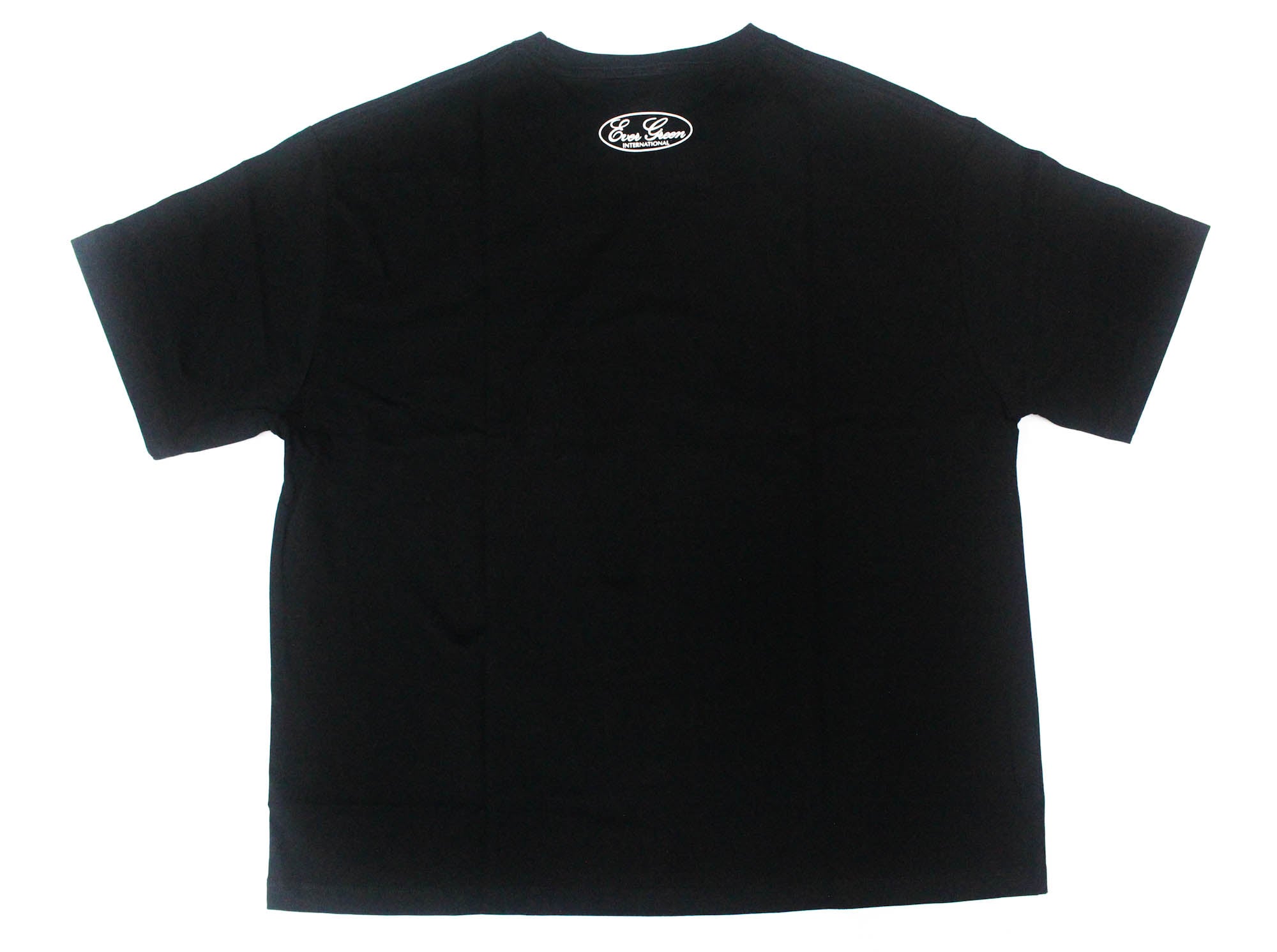 Evergreen T-Shirt Boxy Silhouette Size L Black (3197)