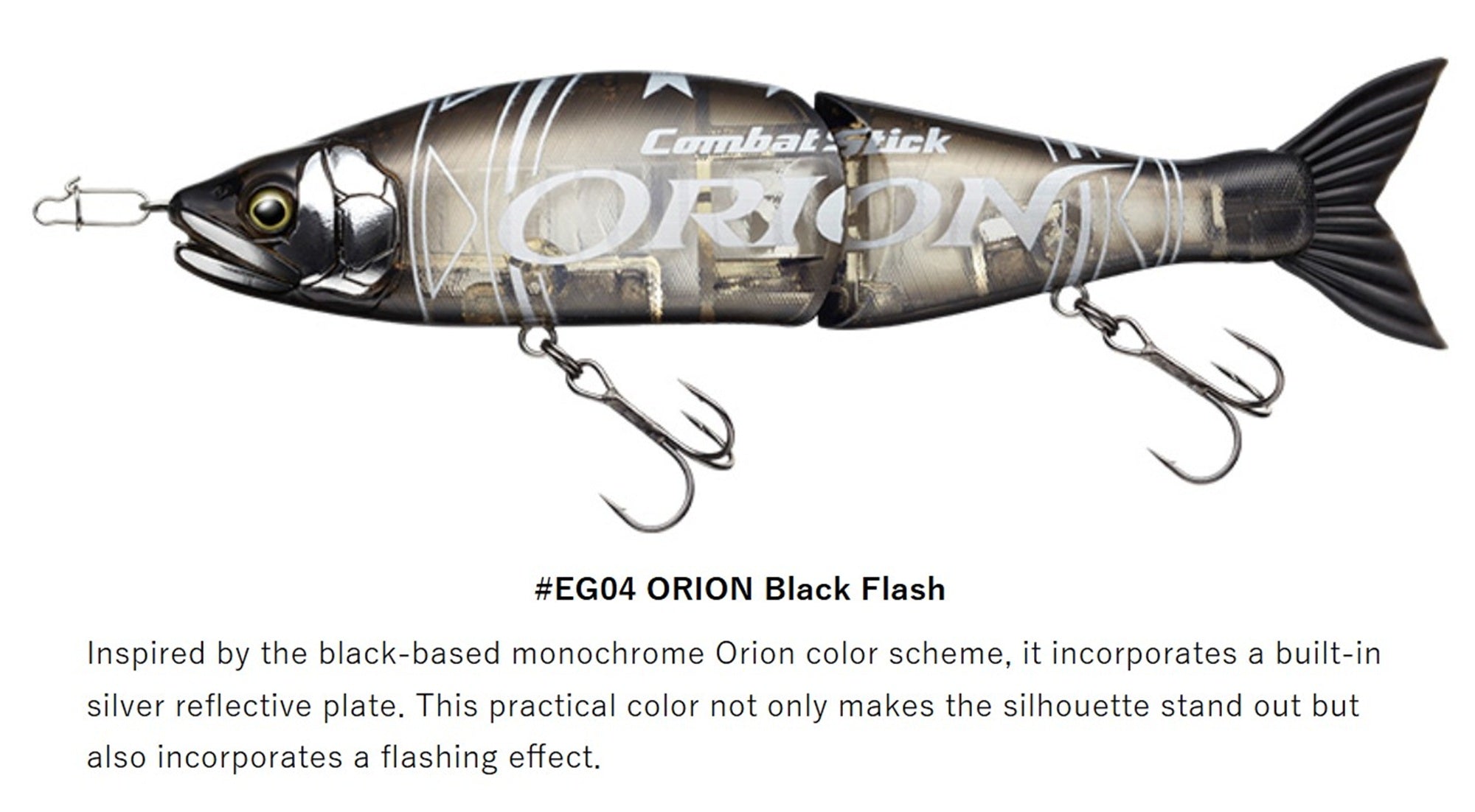 Evergreen X Gan Craft Jointed Claw 178F Floating Jointed Lure EG-04 (3548)