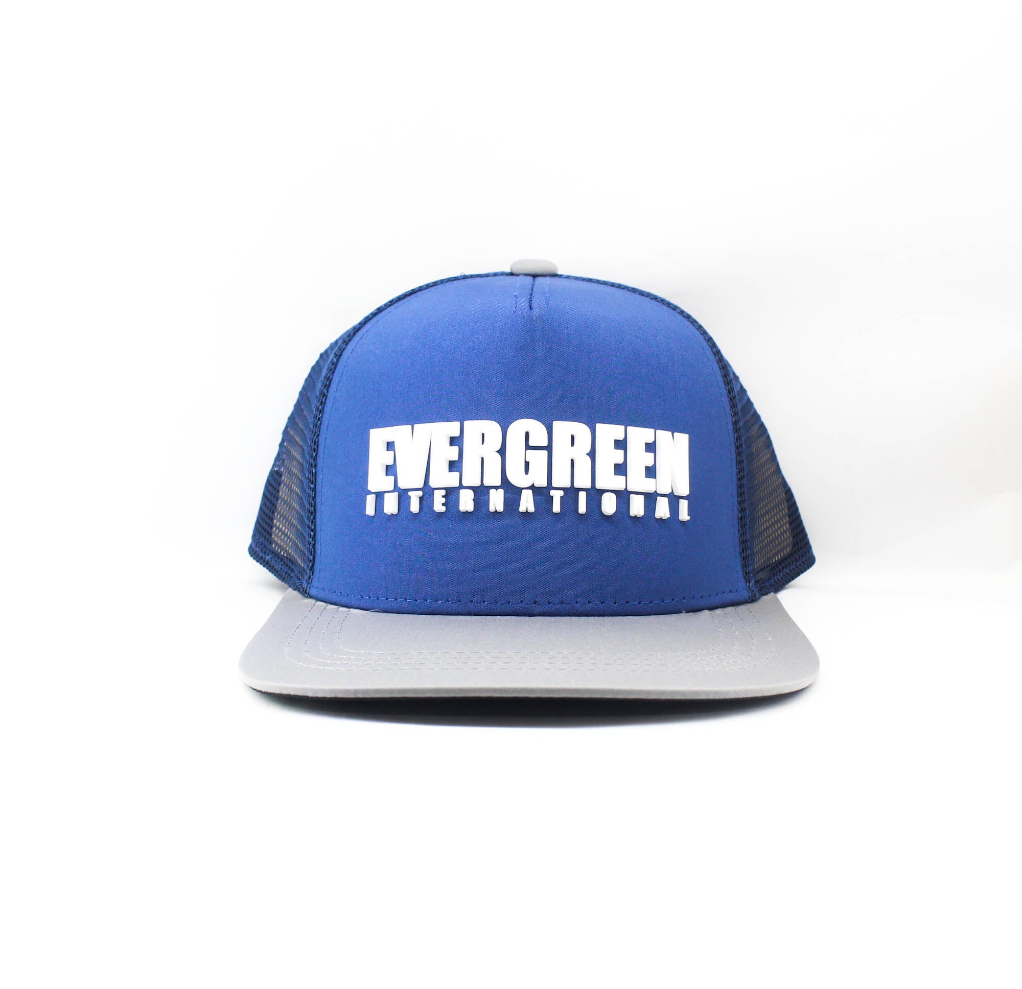 Evergreen Cap Flat Mesh Blue Grey (4200)