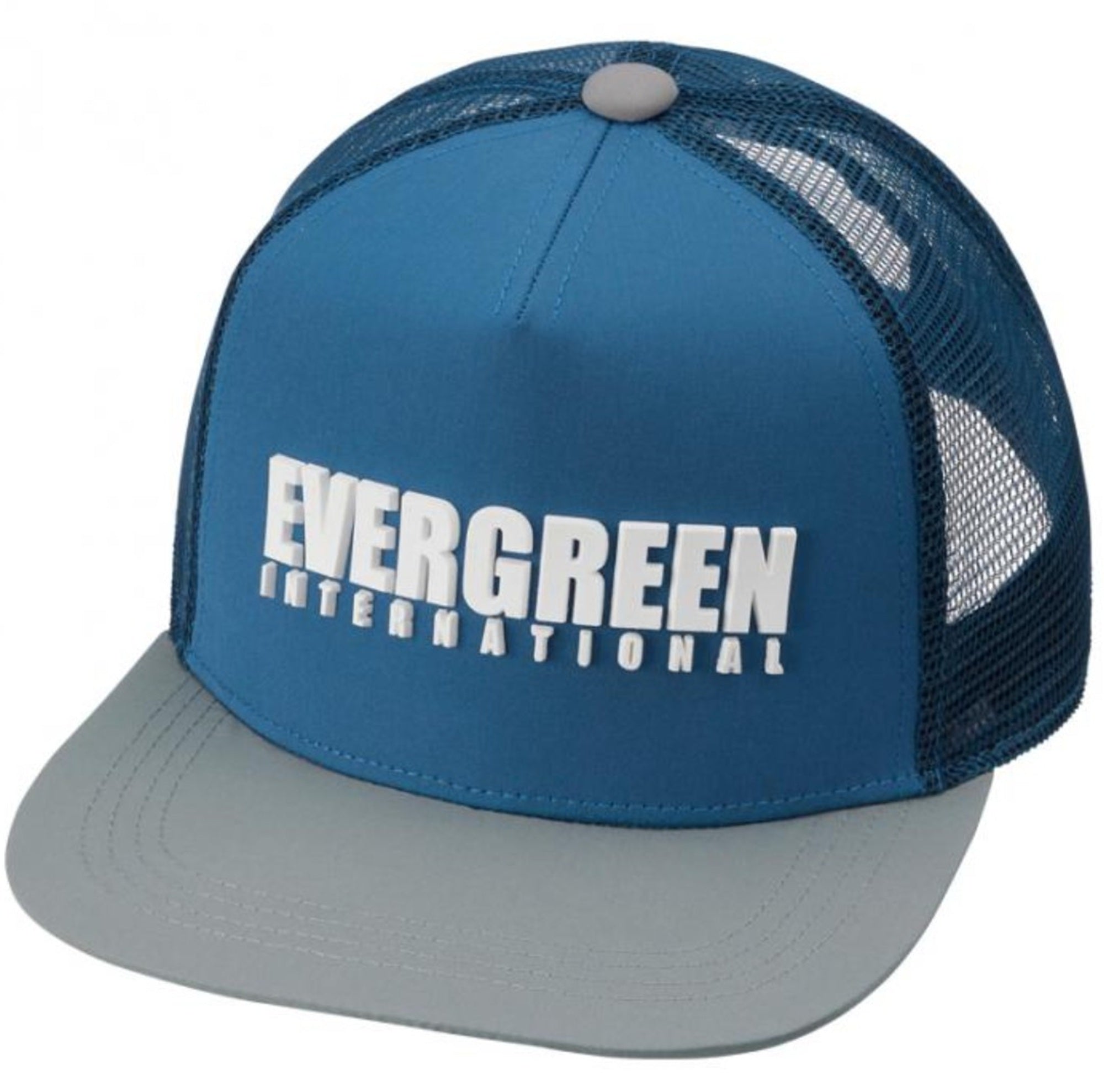Evergreen Cap Flat Mesh Blue Grey (4200)