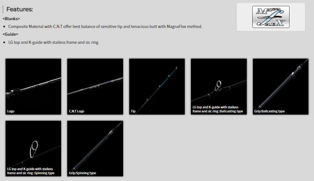 Tenryu Rod Spinning Horizon LJ HLJ 631S-FLL (1348)