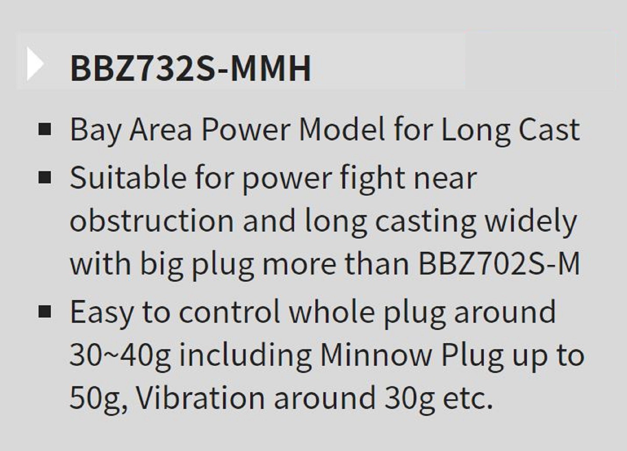 Tenryu Rod Spinning Bay Blaze BBZ 732S-MMH (2086)
