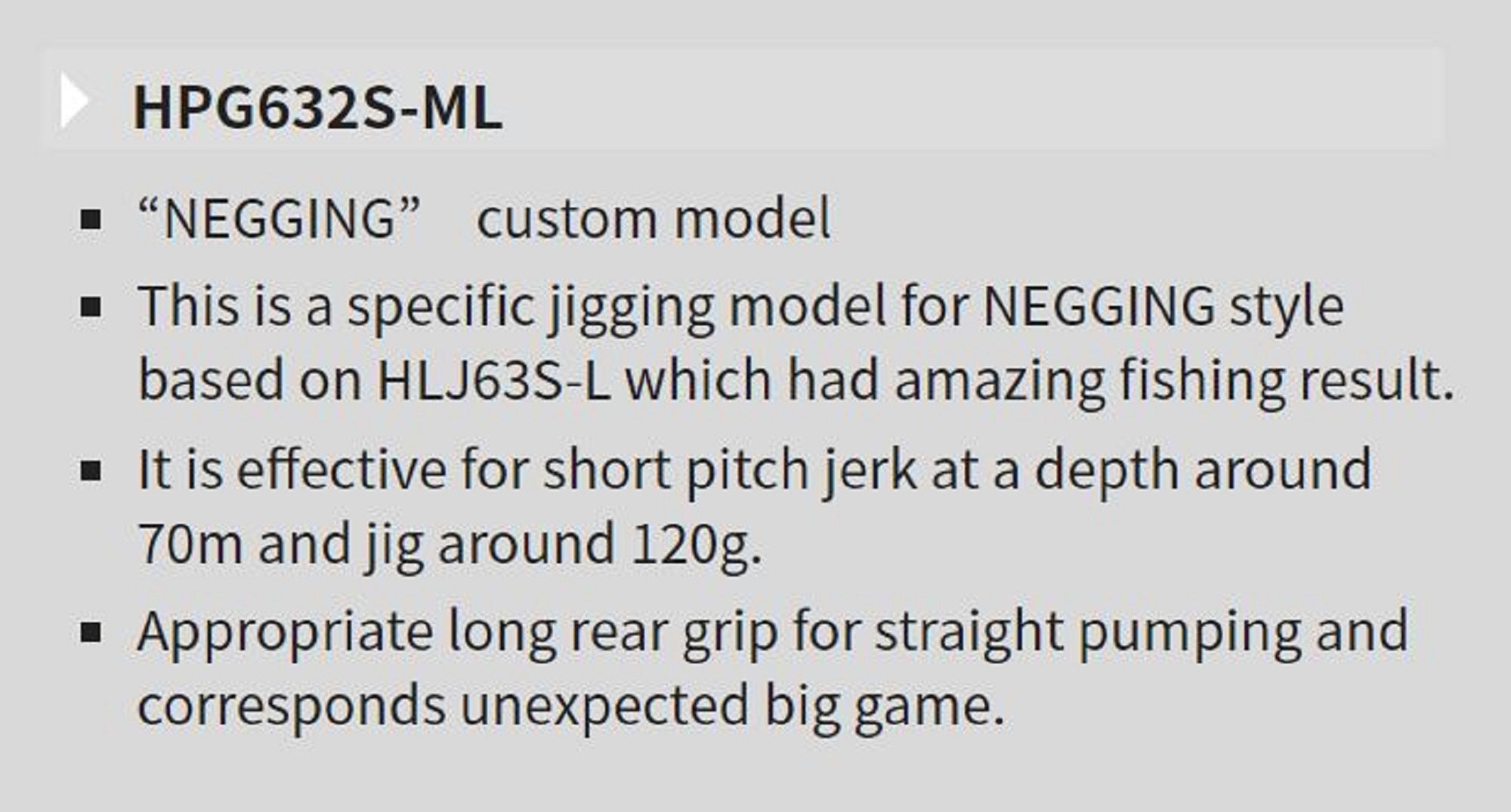 Tenryu Rod Spinning Horizon Progressive HPG632S-ML (2260)