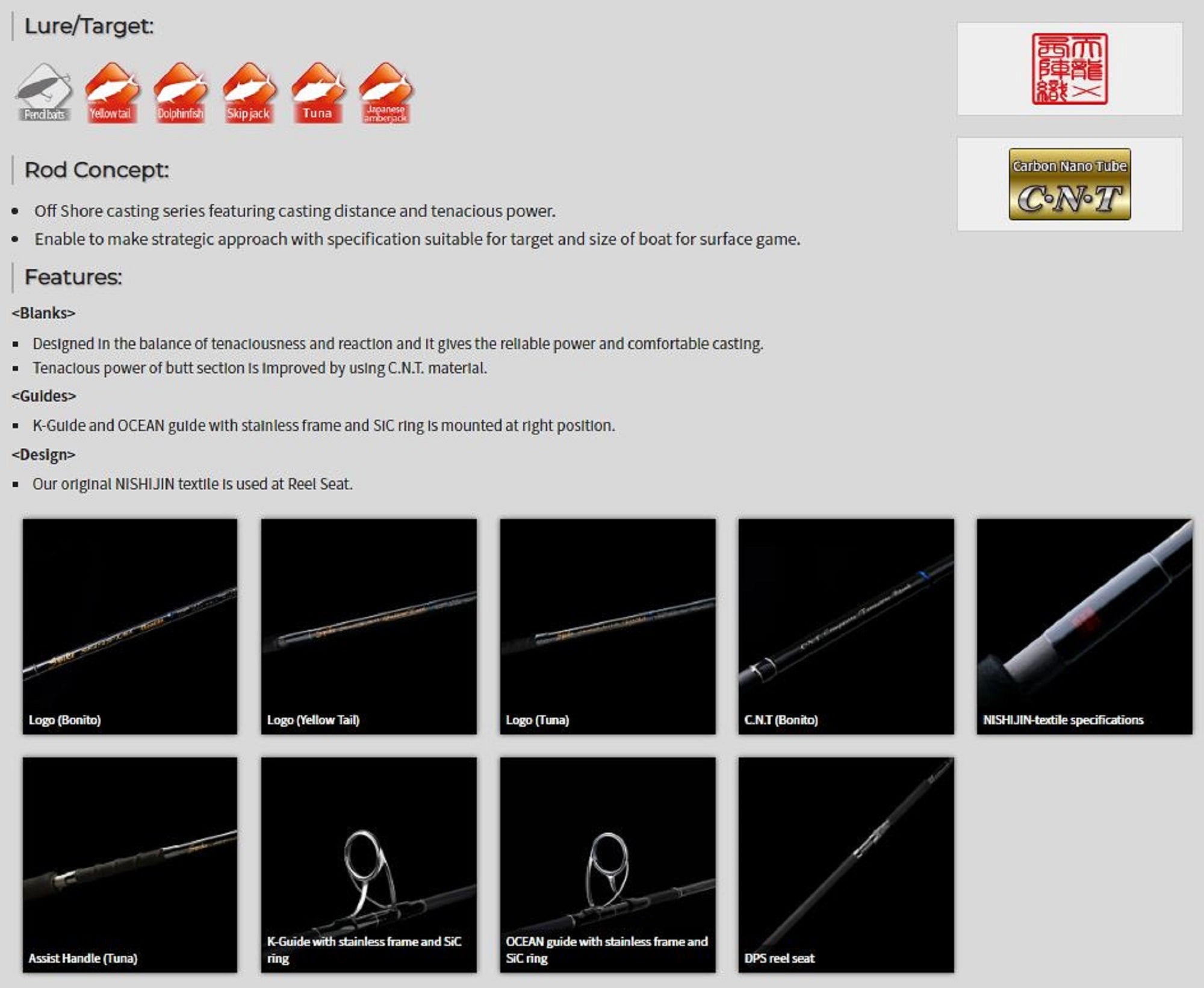 Tenryu Rod Spinning Spike SK 822S-H (3236)