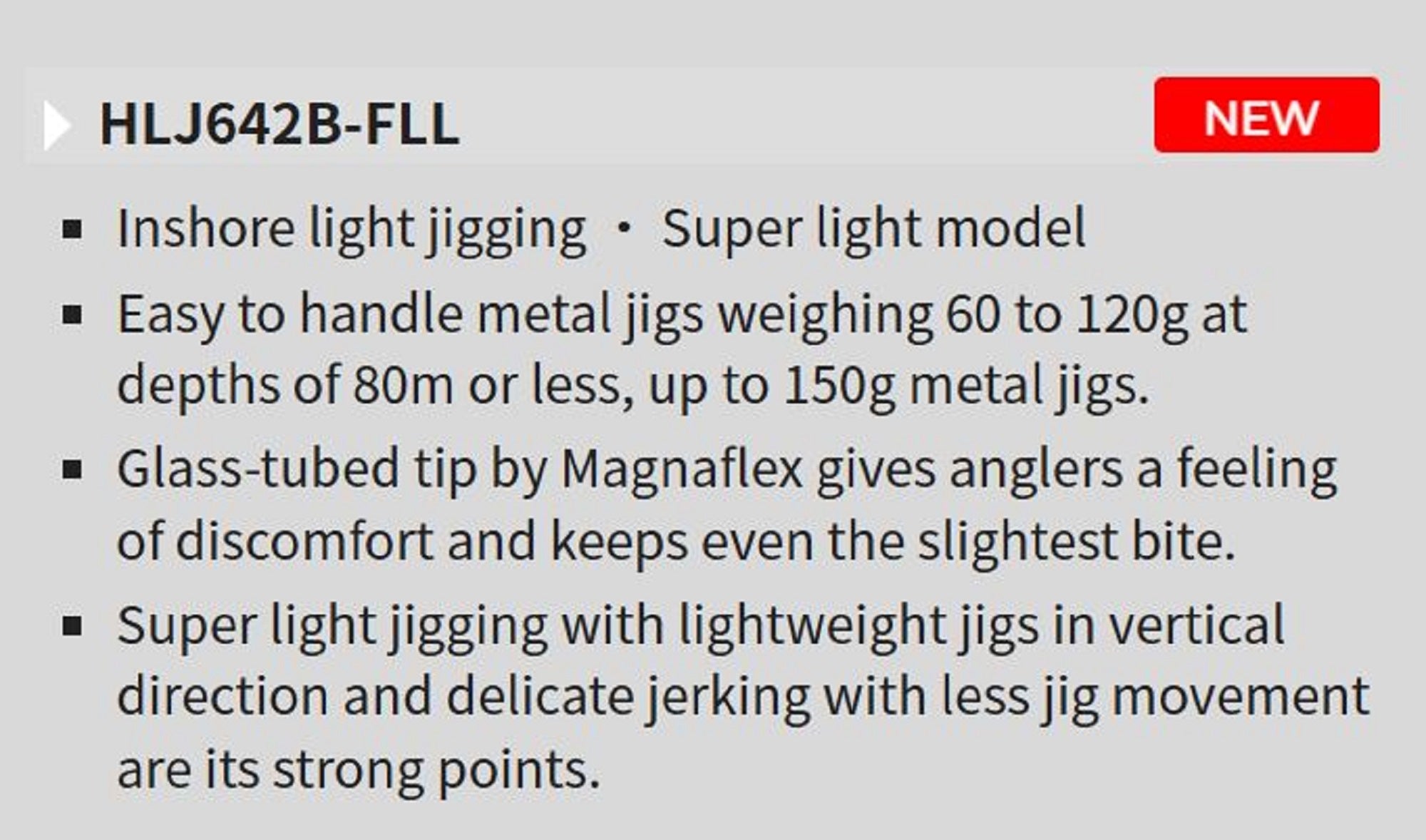 Tenryu Rod Baitcast Horizon HLJ 642B-FLL (3472)