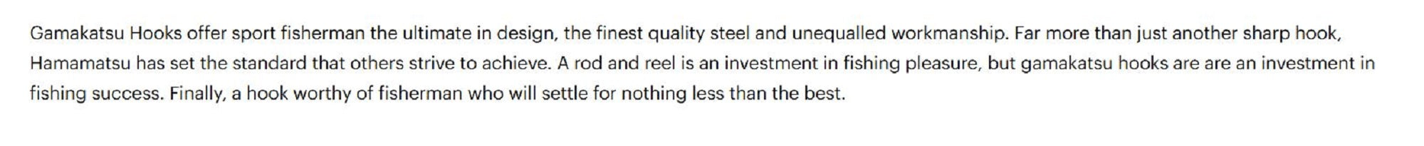 Gamakatsu 02416 Octopus NSB Hook Size 1/0 , 6 per pack (5116)