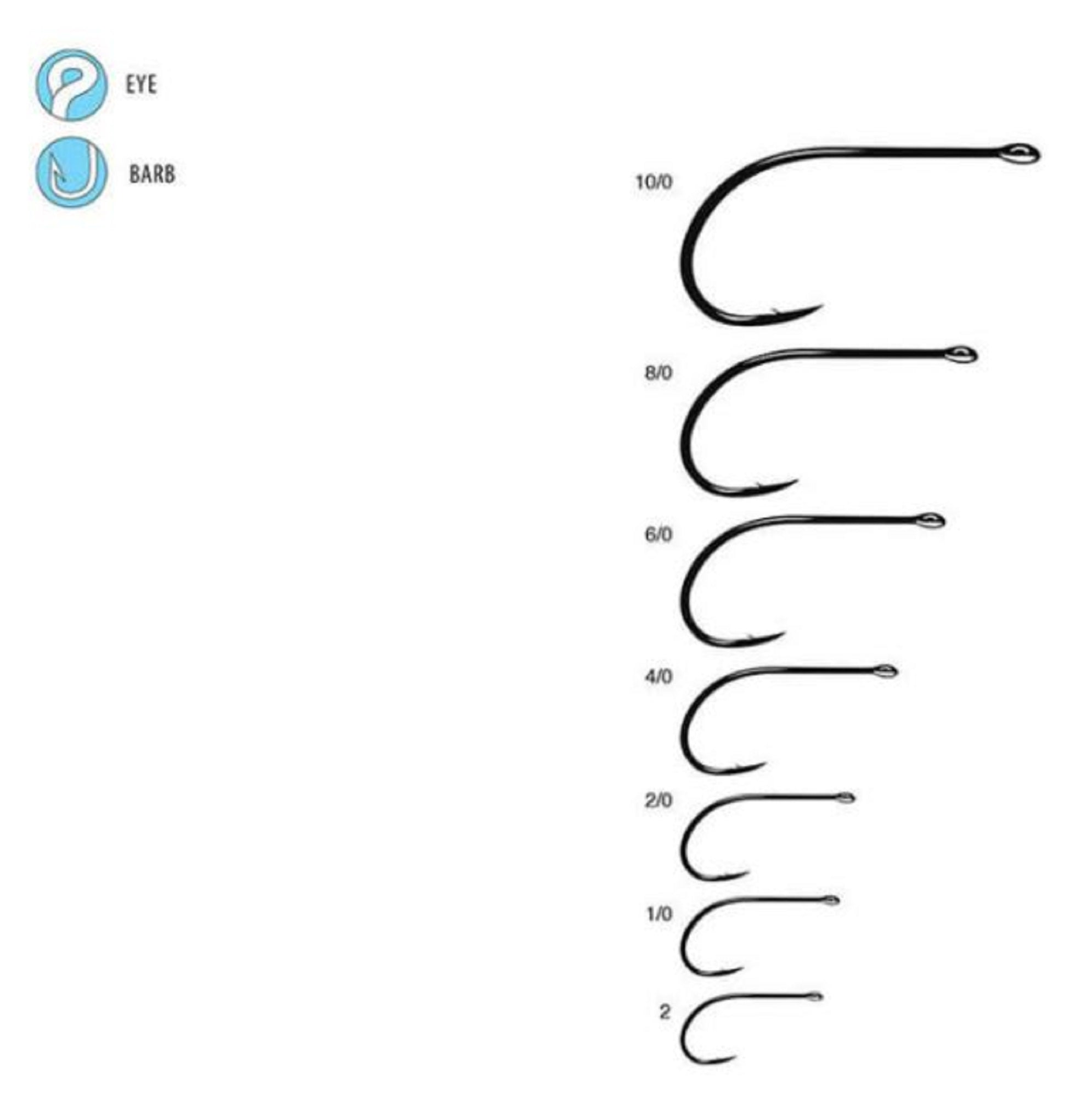 Gamakatsu SL12S Big Game Tin Plated Hook Size 6/0 ,6 Per pack (1366)