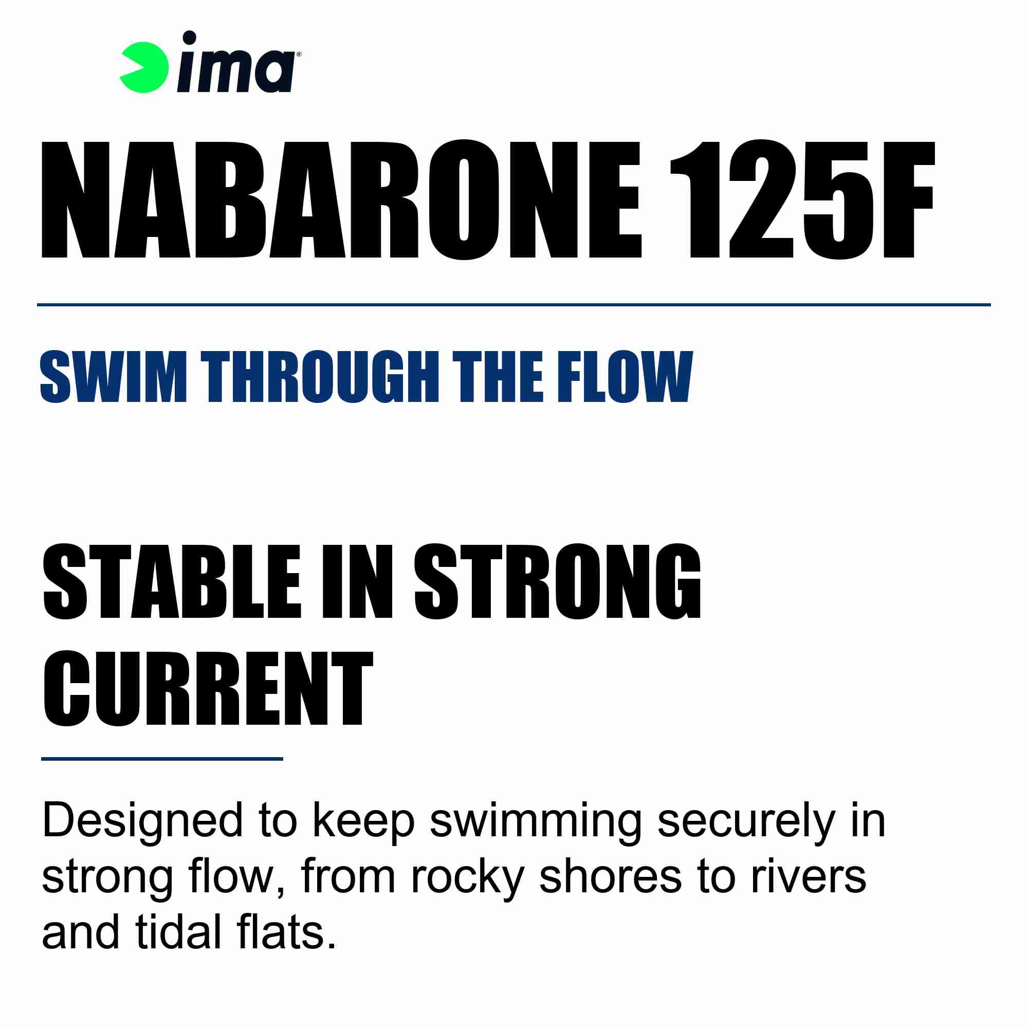 Ima Nabarone 125F Floating Lure 007 (7694)