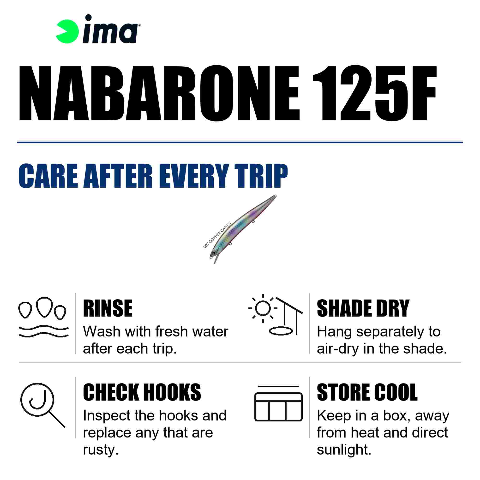 Ima Nabarone 125F Floating Lure 007 (7694)