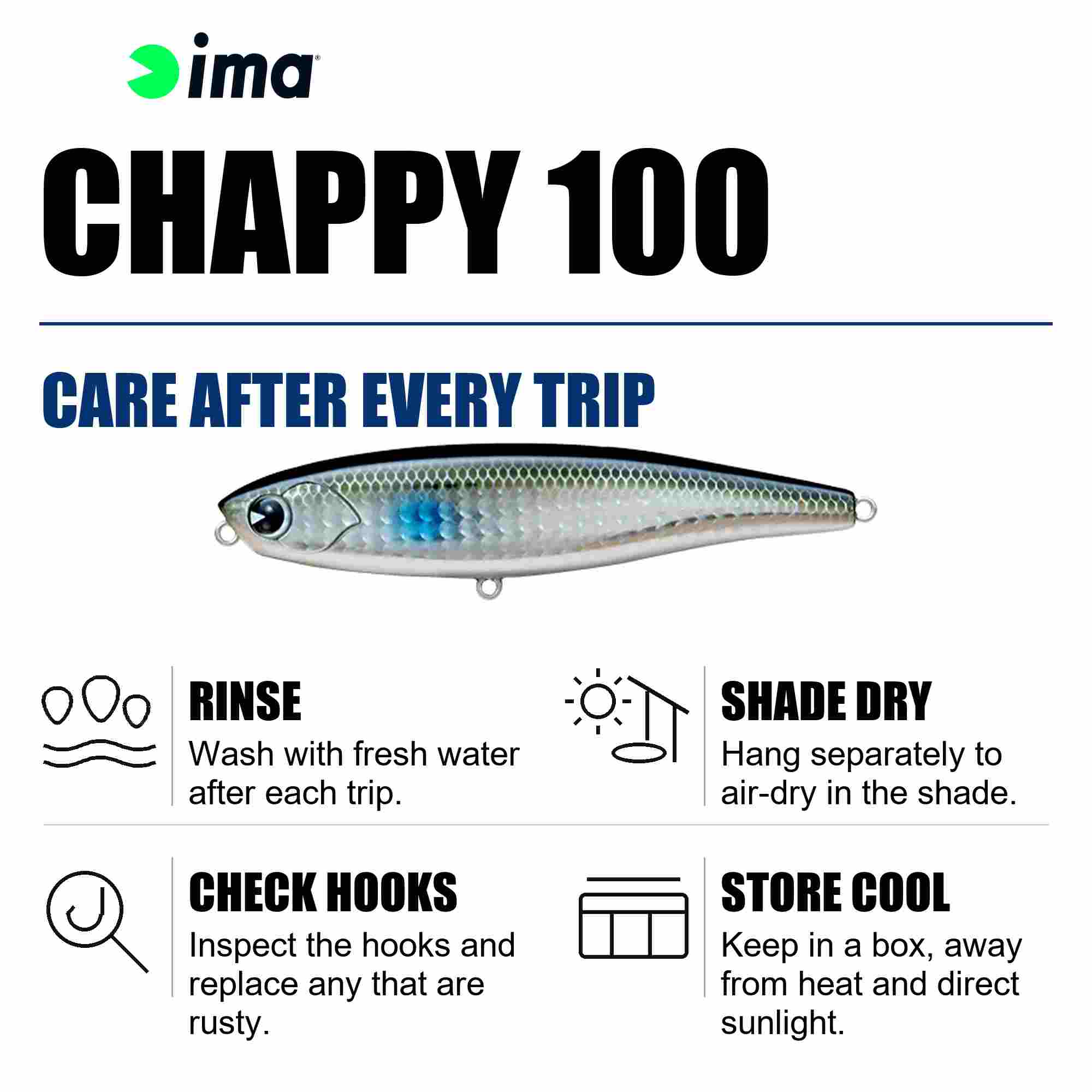 Ima Chappy 100 Floating Lure 004 (4615)