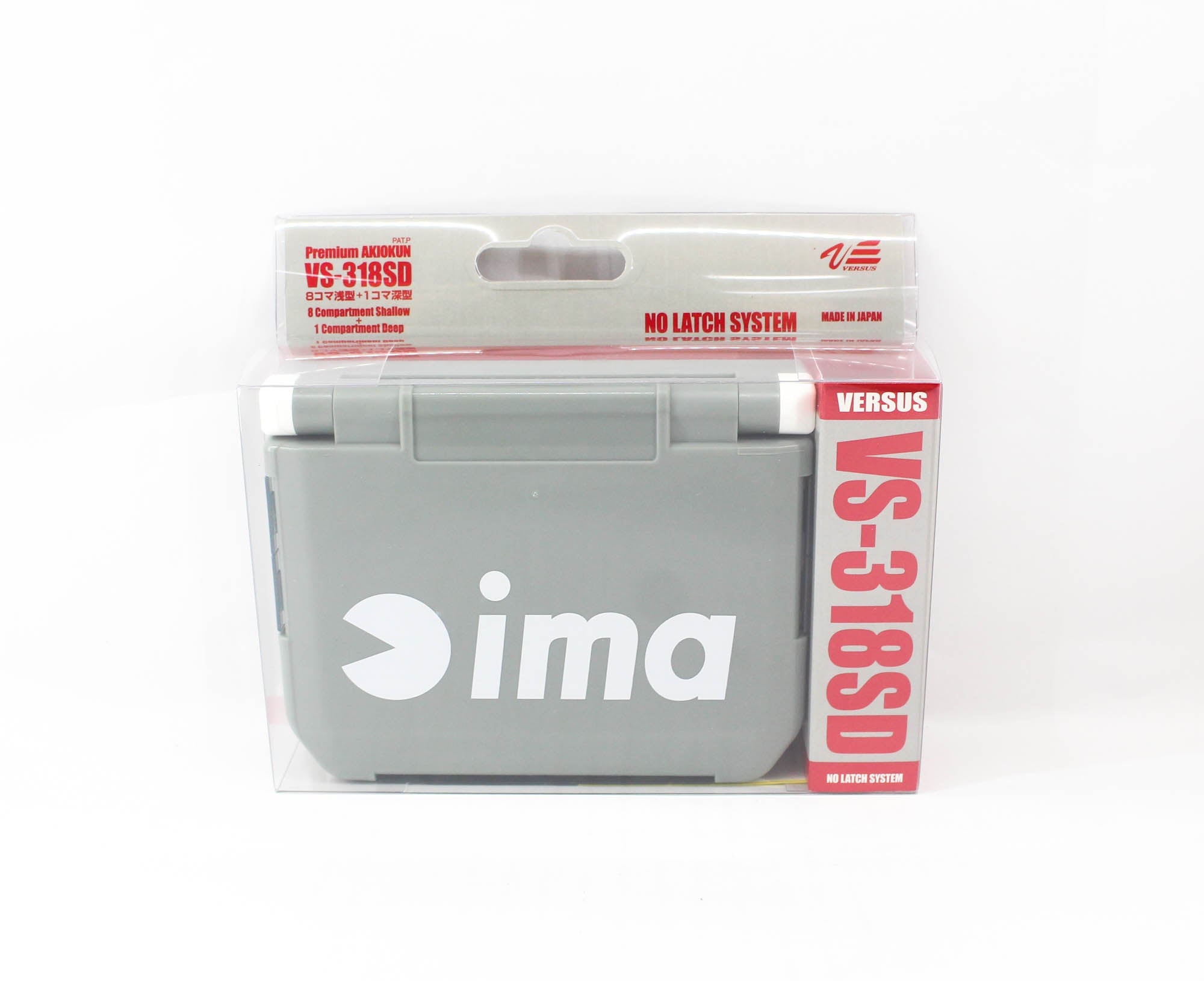 Ima Meiho VS-318 SD Game Box Case 122 x 87 x 34 mm Gray (6876)