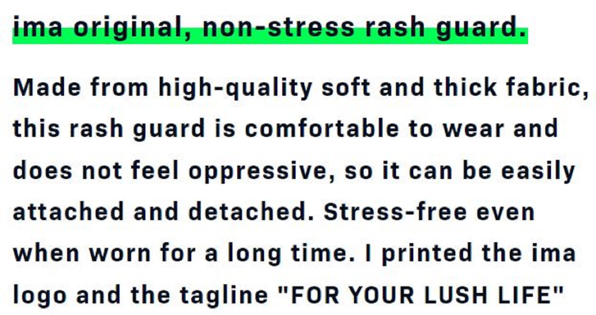 Ima Rash Guard Top RG002 (0985)