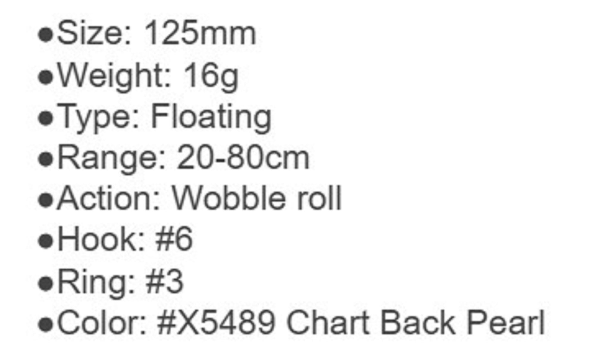 Ima Nabarone 125F Floating Lure X5489 (4296)