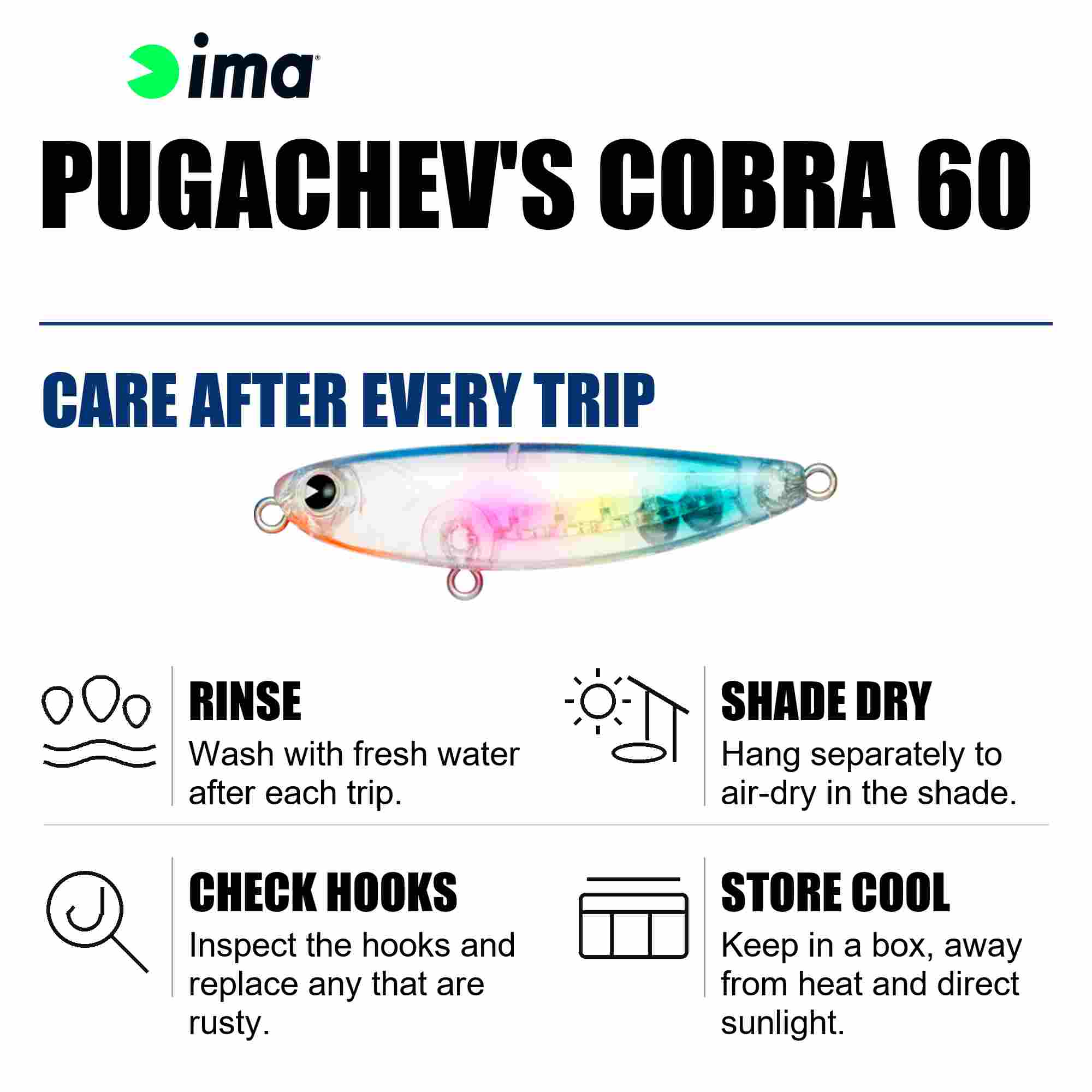 Ima Pugachev's Cobra 60 Floating Lure 112 (5804)