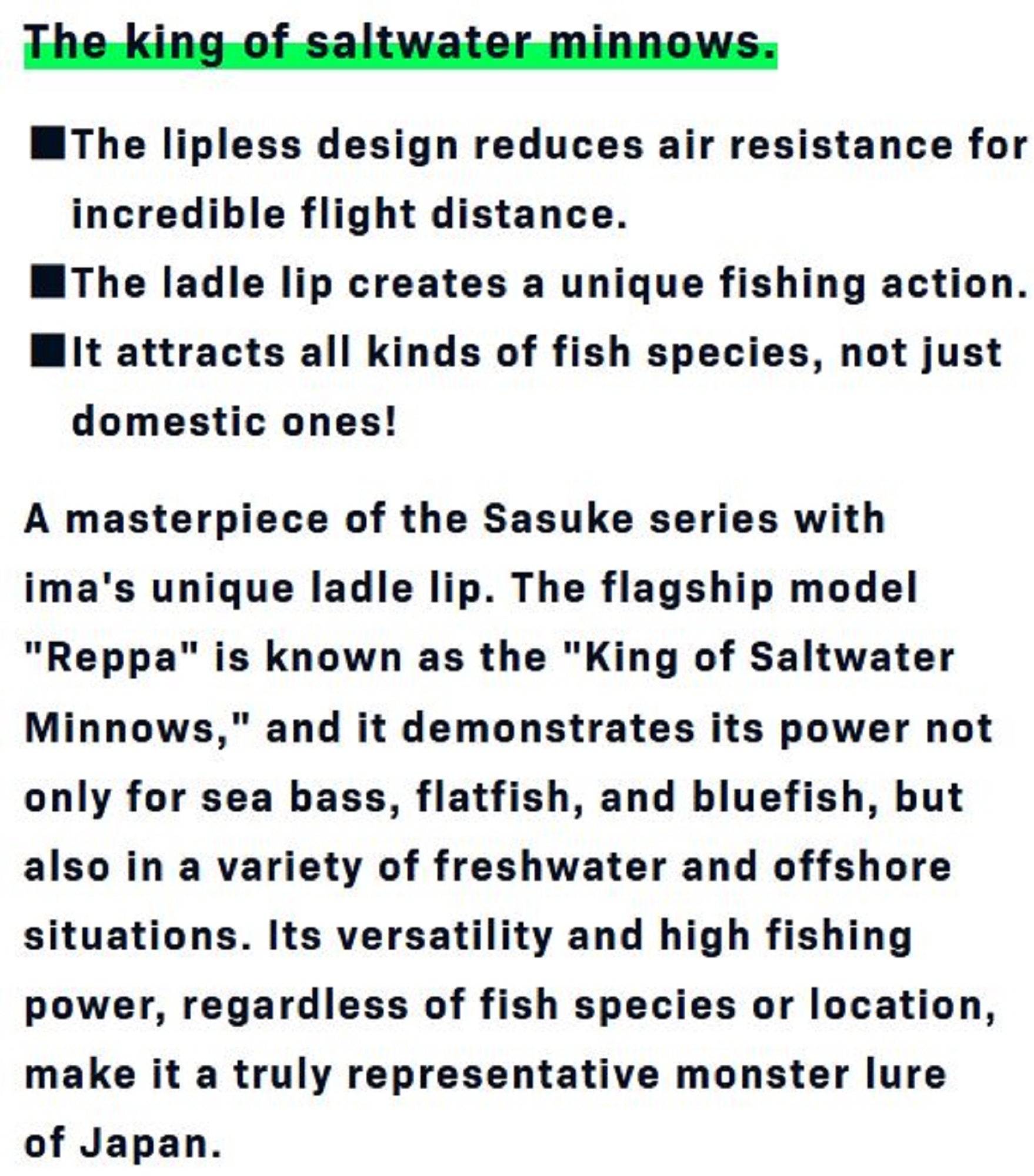 Ima Sasuke 120 Reppa Floating Lure RP240 (5880)