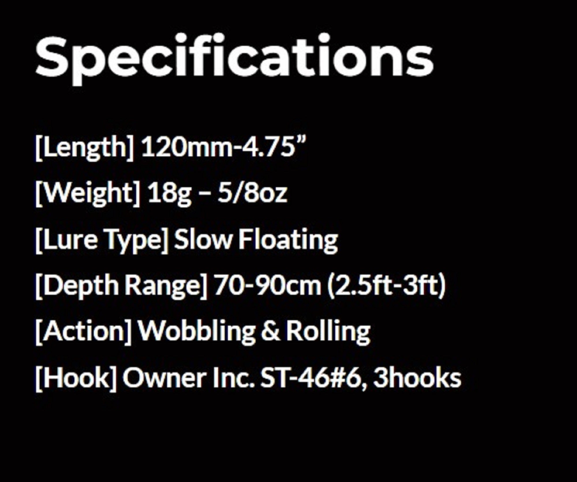 Ima Sasuke 120 Reppa Floating Lure X5627 (2598)