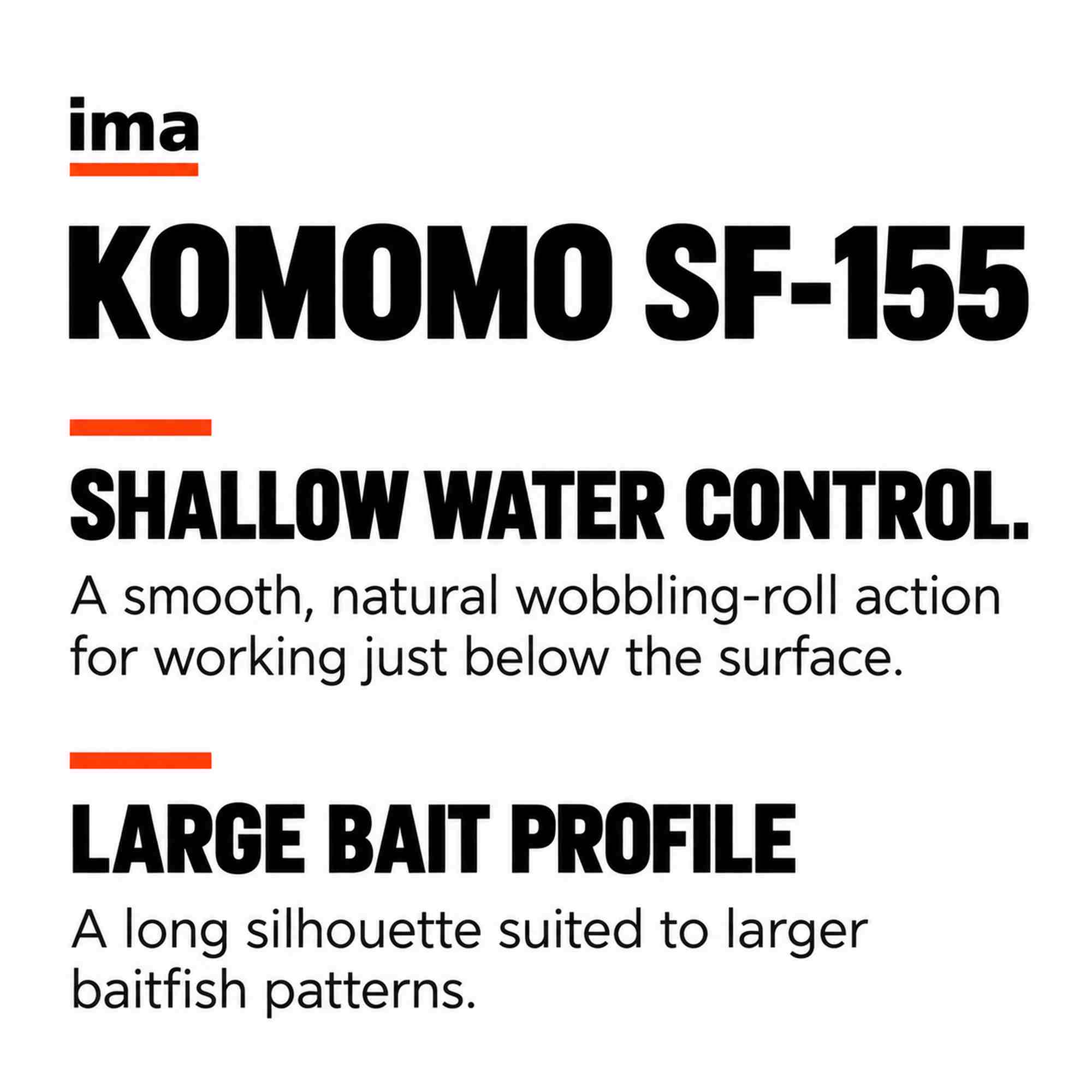 Ima Komomo SF 155 Floating Lure X5695 (5438)