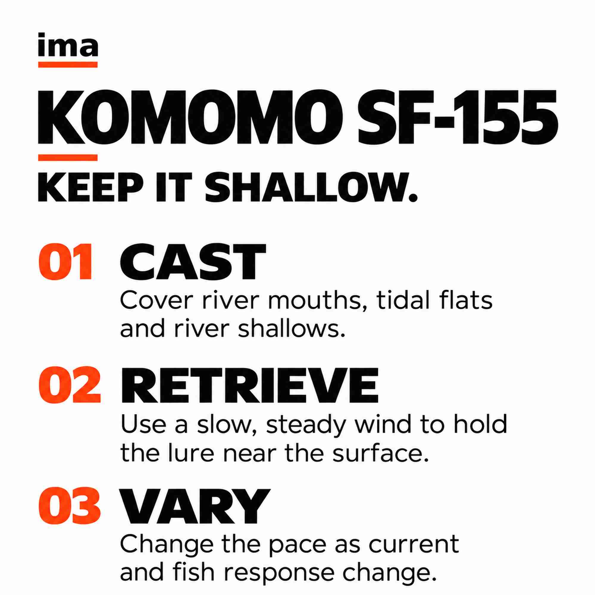 Ima Komomo SF 155 Floating Lure X5695 (5438)