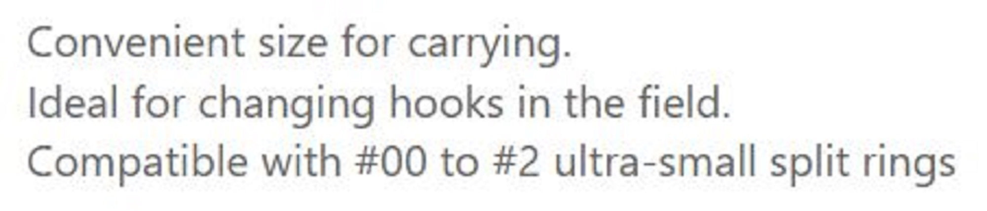 Belmont MC-048 Split Ring Opener Mini 70mm (0486)