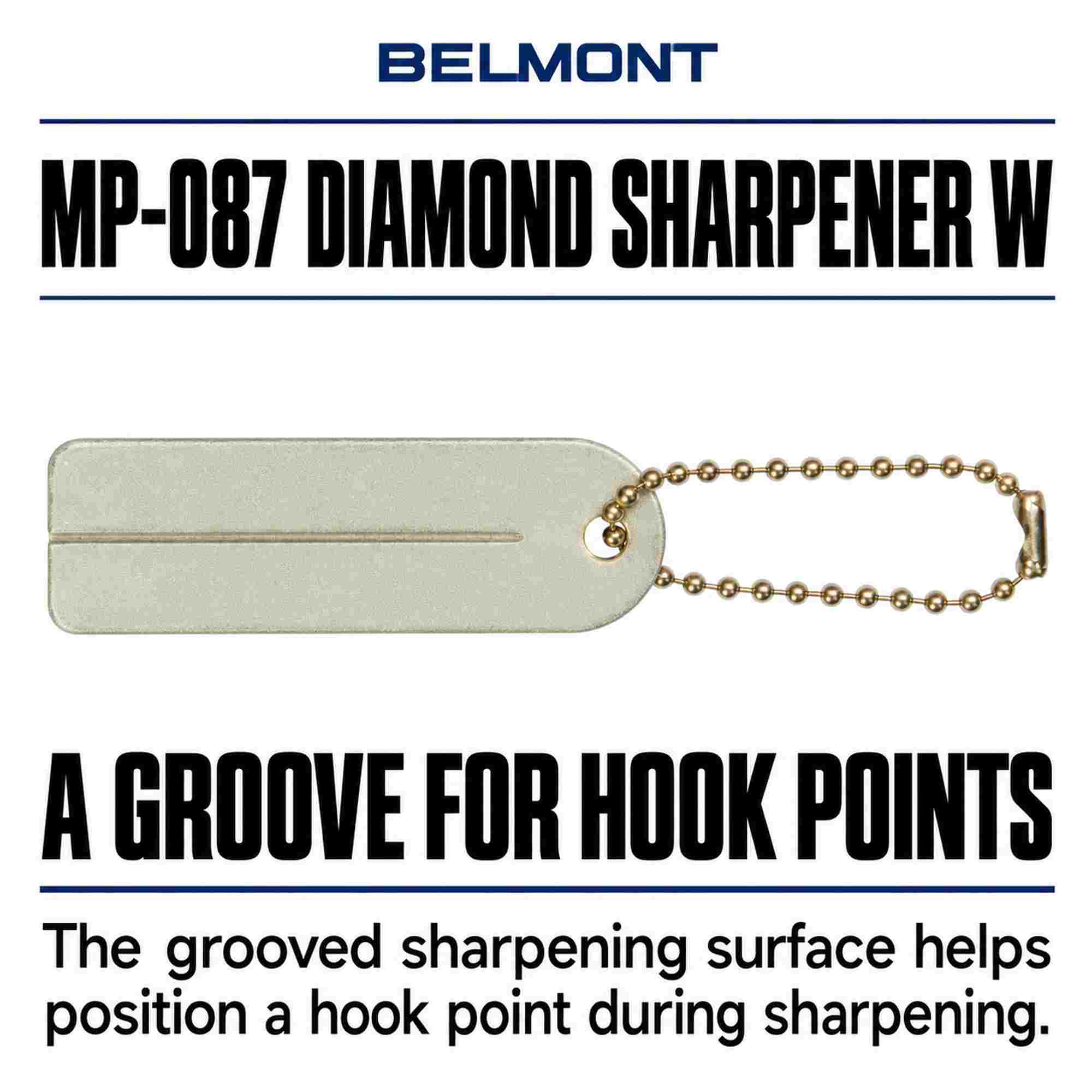 Belmont MP-087 Diamond Sharpener 60x20mm (0870)