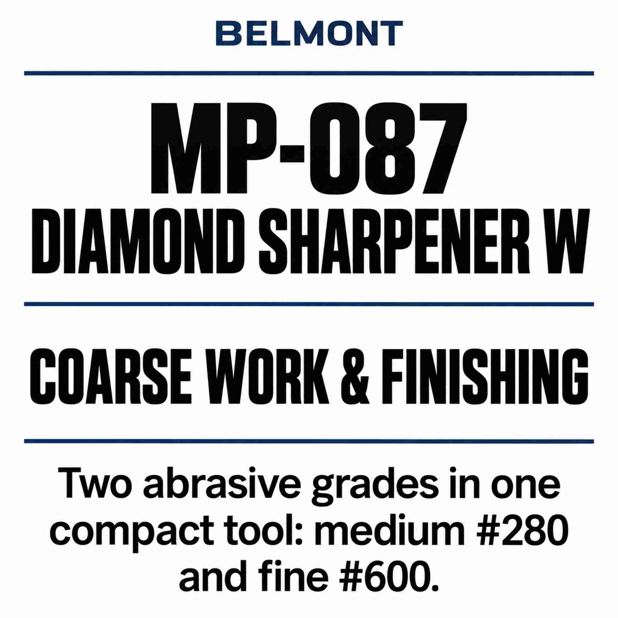 Belmont MP-087 Diamond Sharpener 60x20mm (0870)