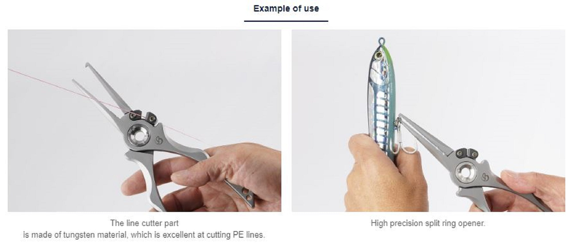 Belmont MP-262 SUS Split Pliers GT 198mm Stainless TI Coated Silver (2621)