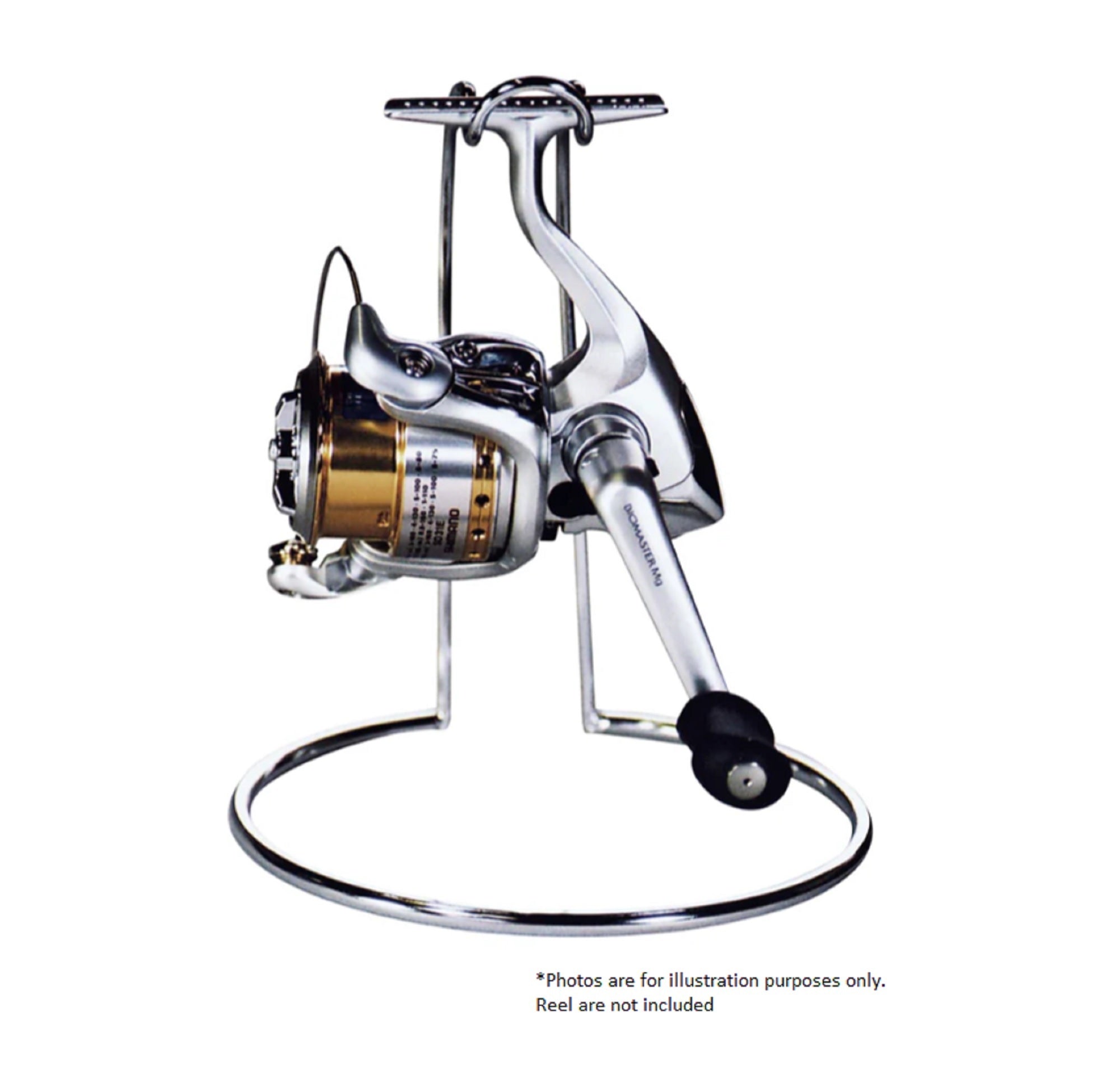 Belmont MR-16 Spinning Reel Stand 170mm Silver (0168)