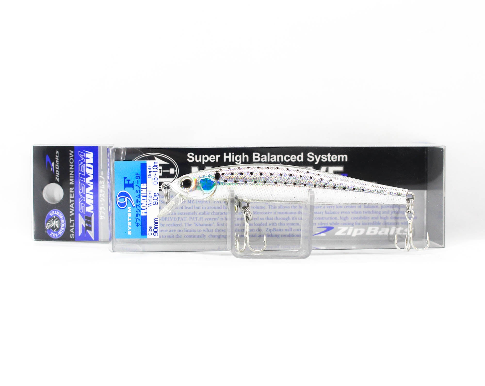 Zipbaits ZBL System Minnow 9F Floating Lure 428 (9528)