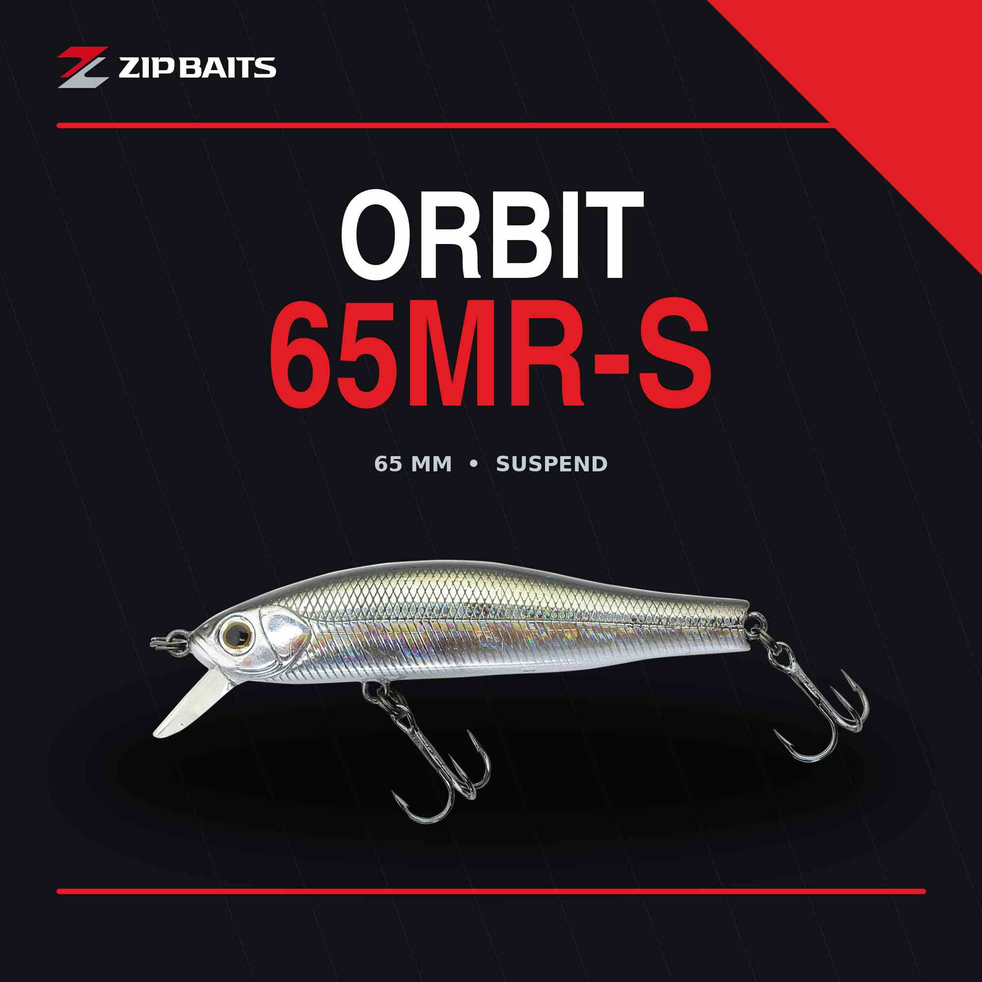 Zipbait Orbit 65MR-S Suspend Lure 473 (0316)