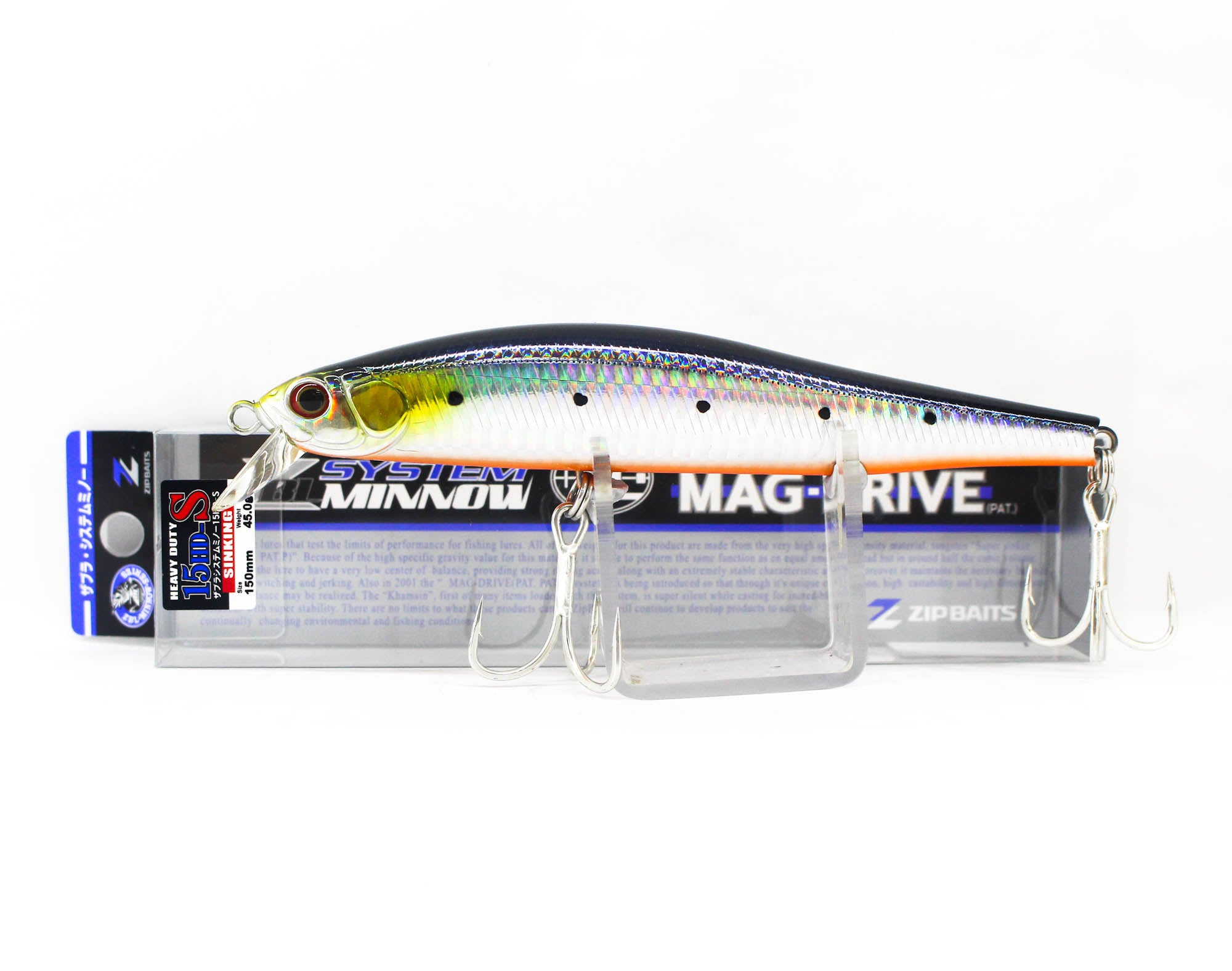 Zipbaits ZBL System Minnow 15 HDS Sinking Lure 760 (7109)