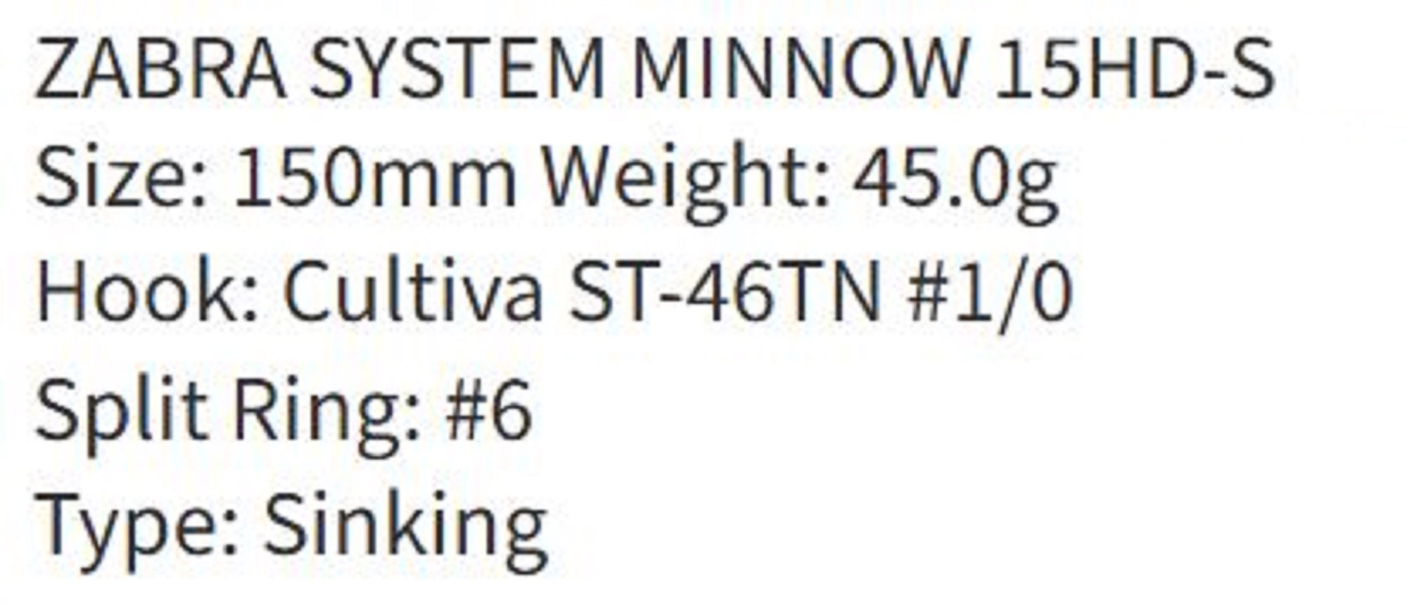 Zipbaits ZBL System Minnow 15 HDS Sinking Lure 428 (7307)