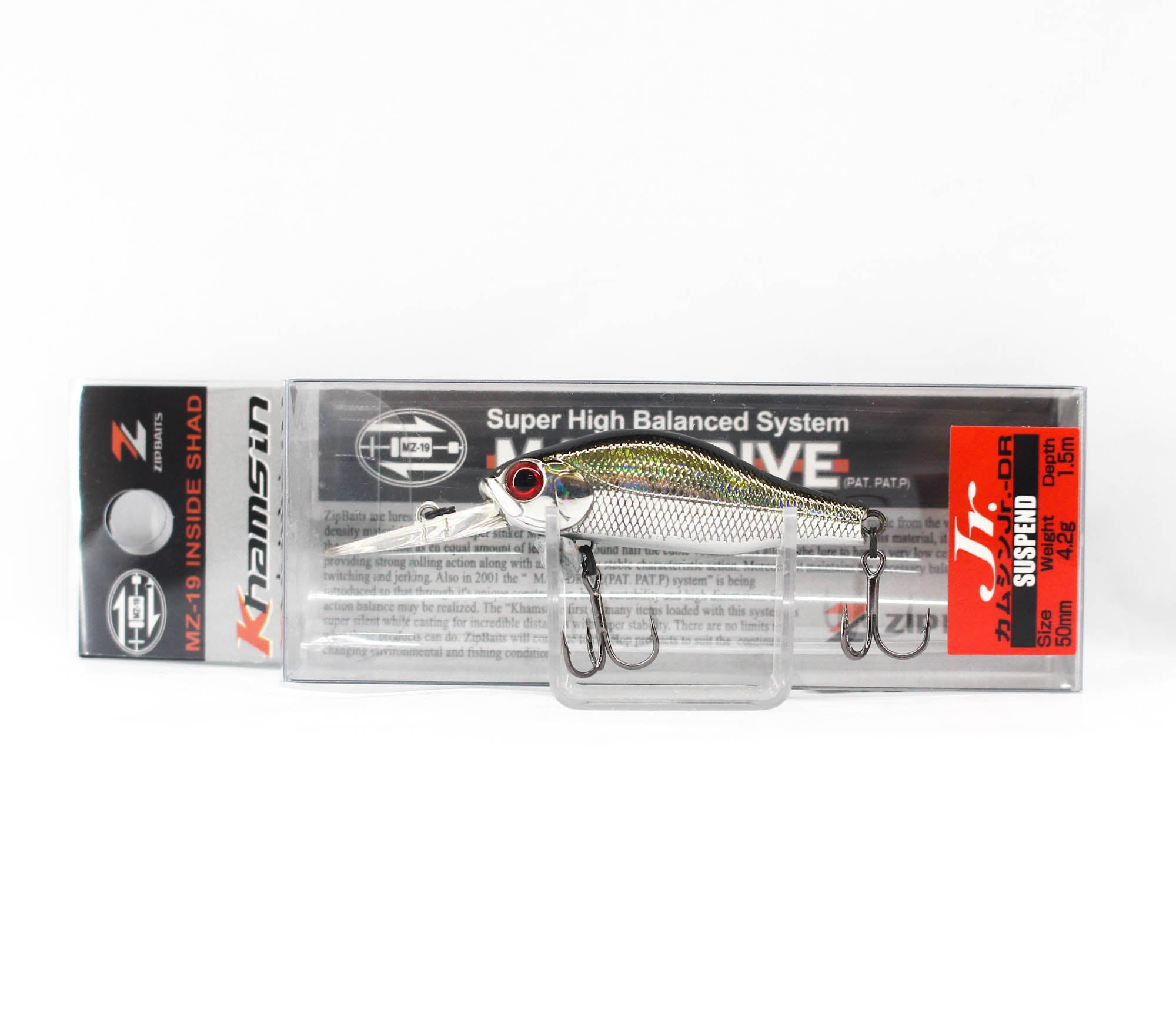 Zipbaits Khamsin JR. DR 50mm Suspend Lure 510R (3085)