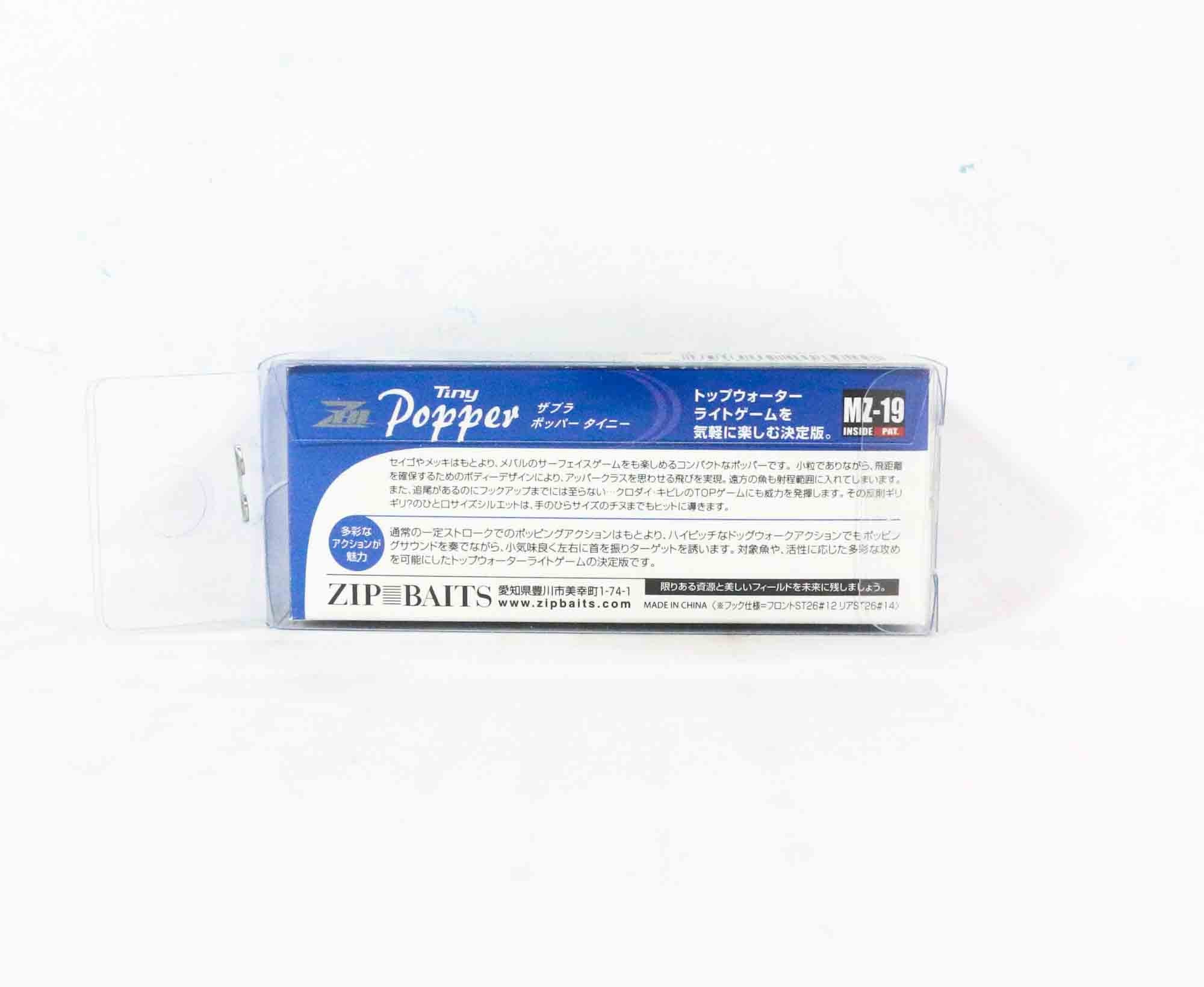 Vente Zipbaits ZBL Popper Tiny 48mm Flottant Leurre 562 (8013 Vente Zipbaits ZBL Popper Tiny 48mm Flottant Leurre 562 (8013