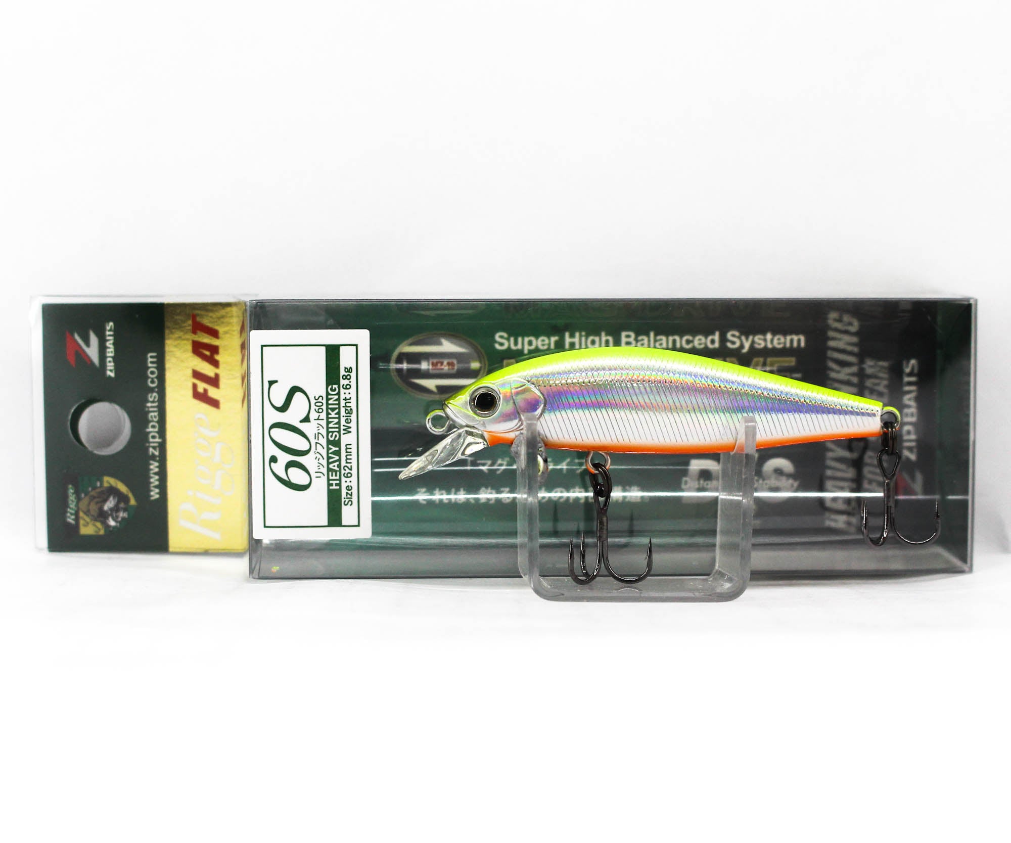 Zipbaits Rigge Flat Heavy 60S Sinking Lure 205 (2023)