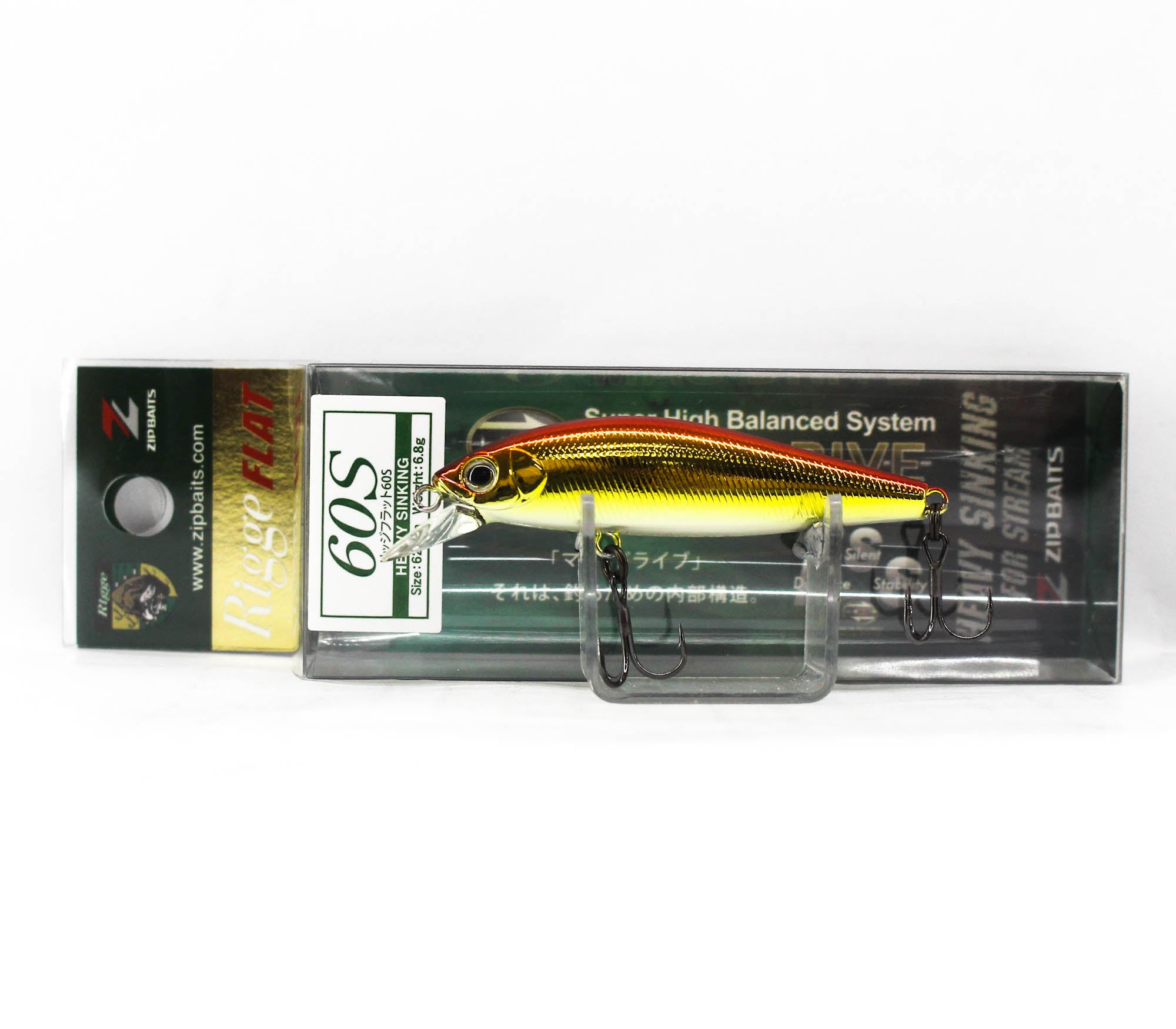 Zipbaits Rigge Flat Heavy 60S Sinking Lure 703 (2108)