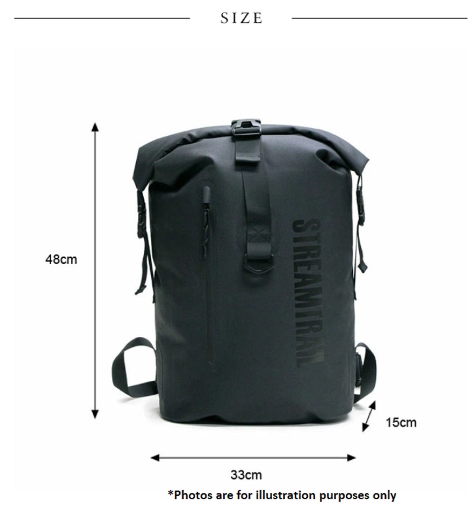 Stream Trail Back Pack Kozu Black Gold (3520)