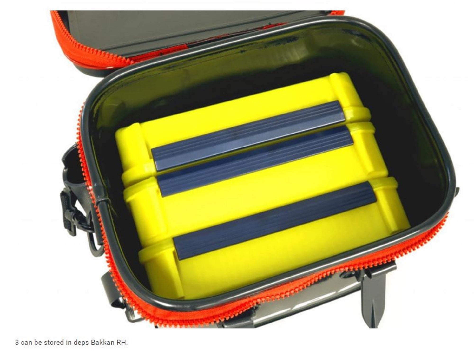 Deps 3020 NDDM Tackle Lure Box Case Original 255 x 190 x 60 mm Yllw (4111)